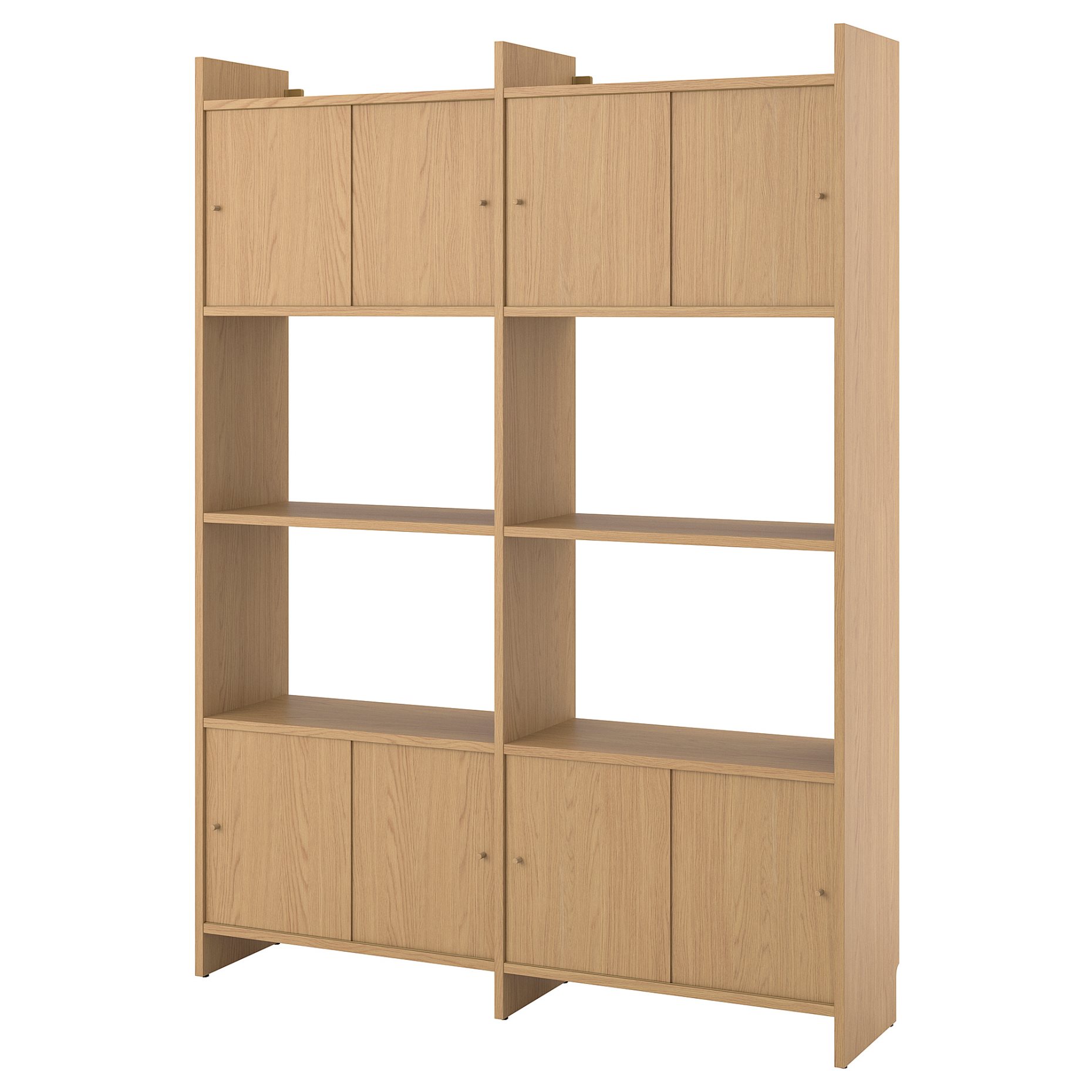 LÅDMAKARE, storage combination with sliding doors and 2 shelves, 159x35x212 cm, 295.646.78