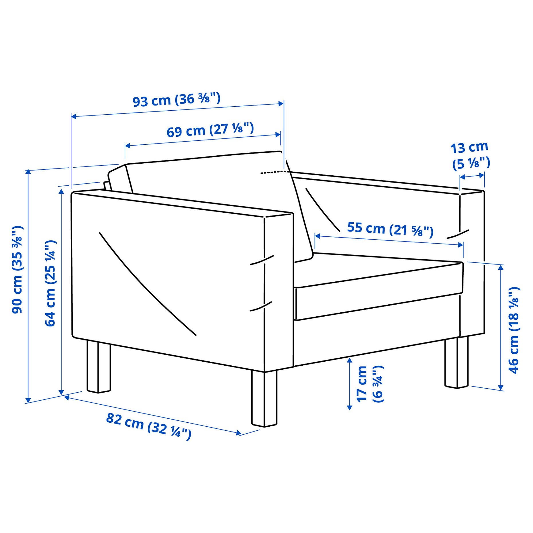 SALTSJÖBADEN, armchair, 295.785.62