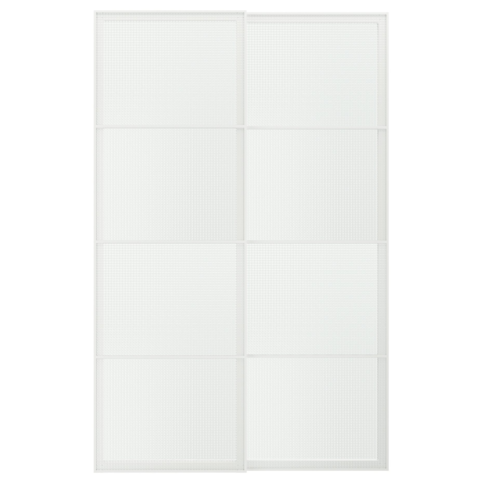 LUNDBRÄSMA, pair of sliding doors, 150x236 cm, 296.190.39