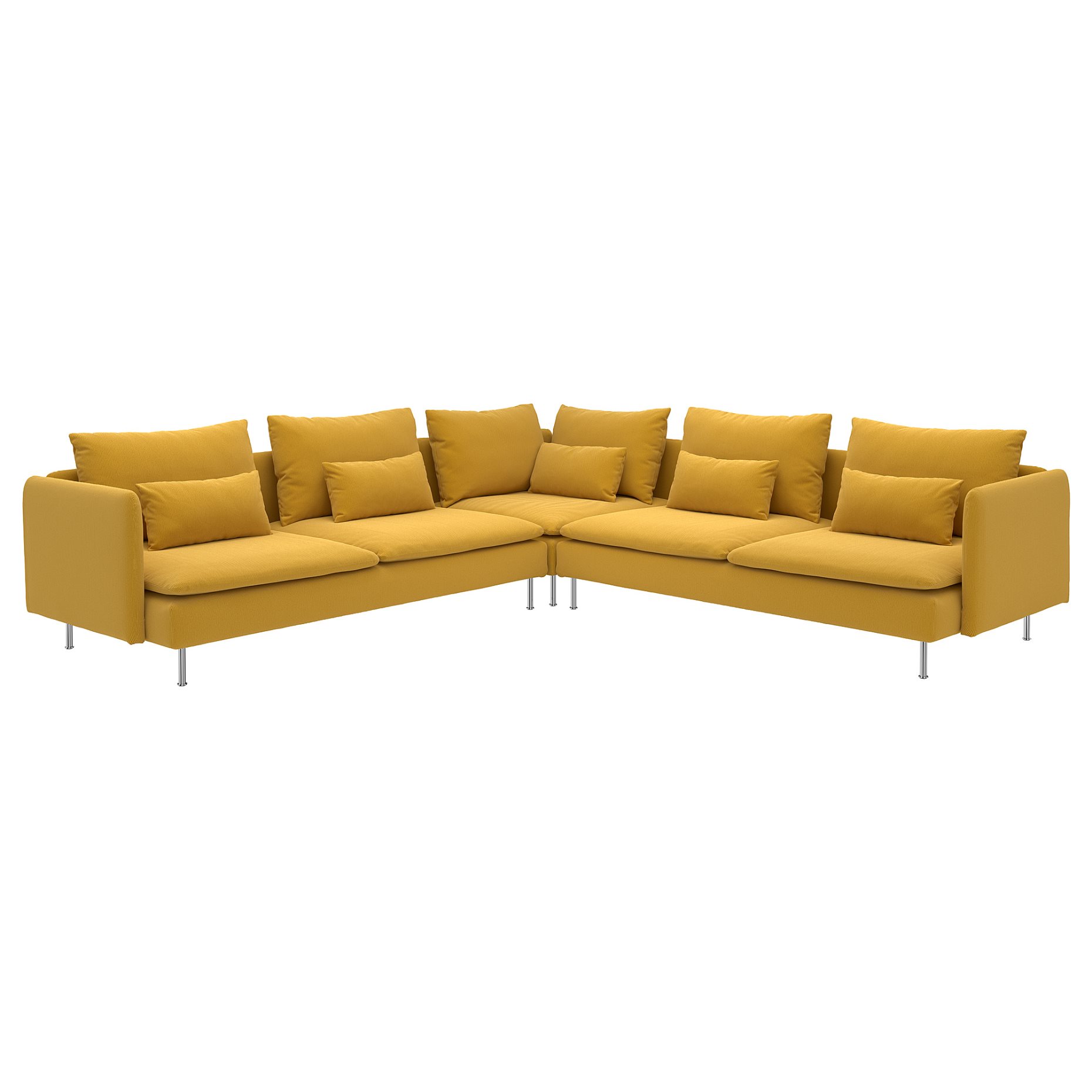 SÖDERHAMN, corner sofa, 6-seat, 296.223.34