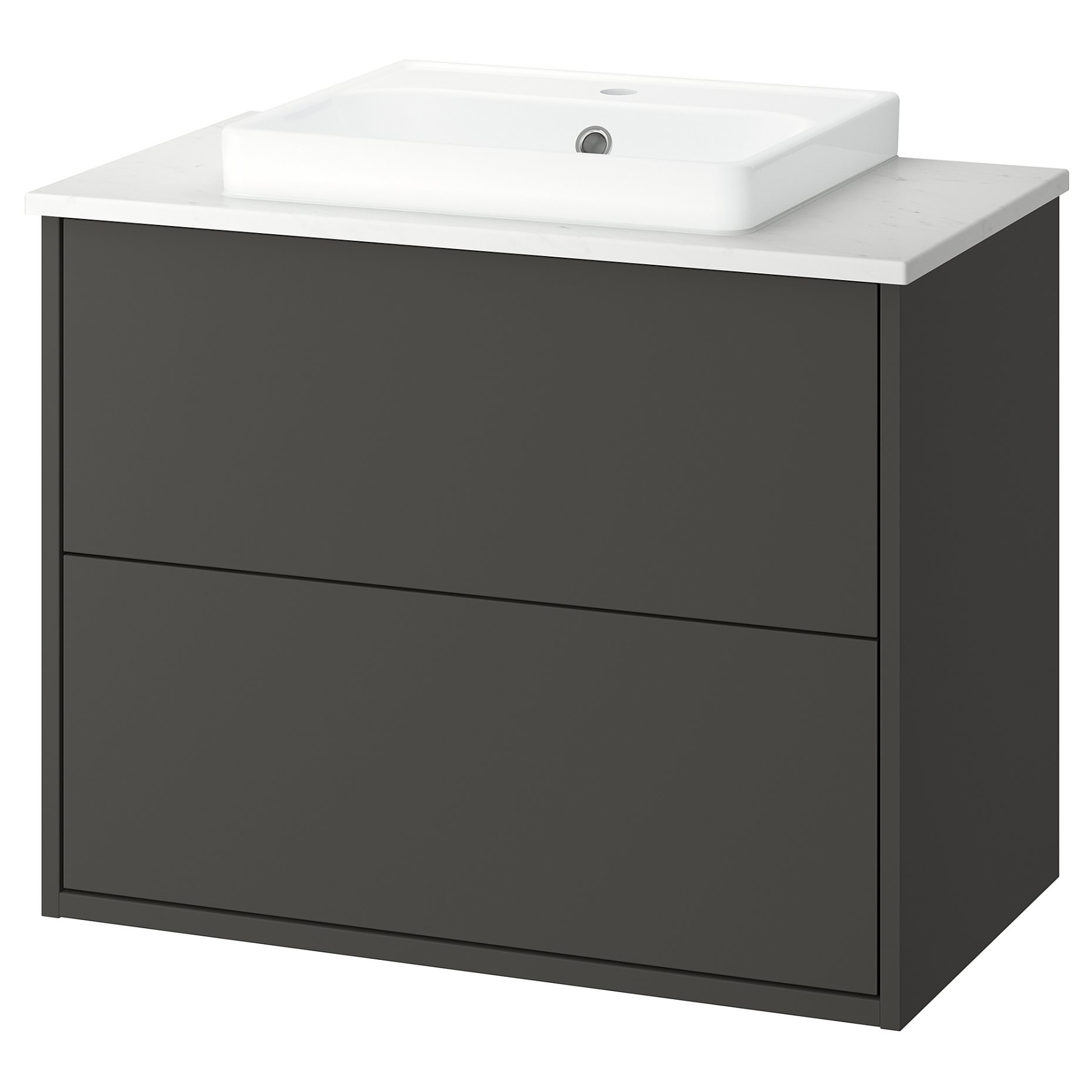 HAVBACK/ORRSJON, wash-stand with drawers/wash-basin, 82x49x71 cm, 296.292.84
