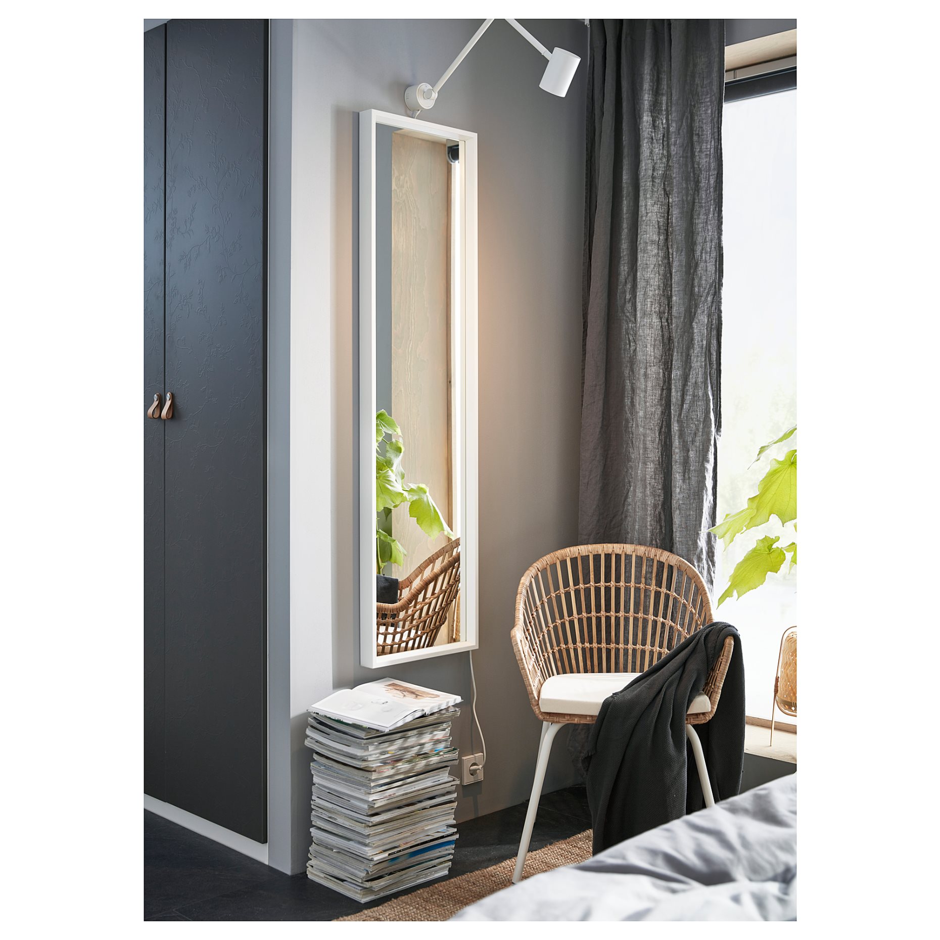 NISSEDAL, mirror, 40x150 cm, 303.203.16