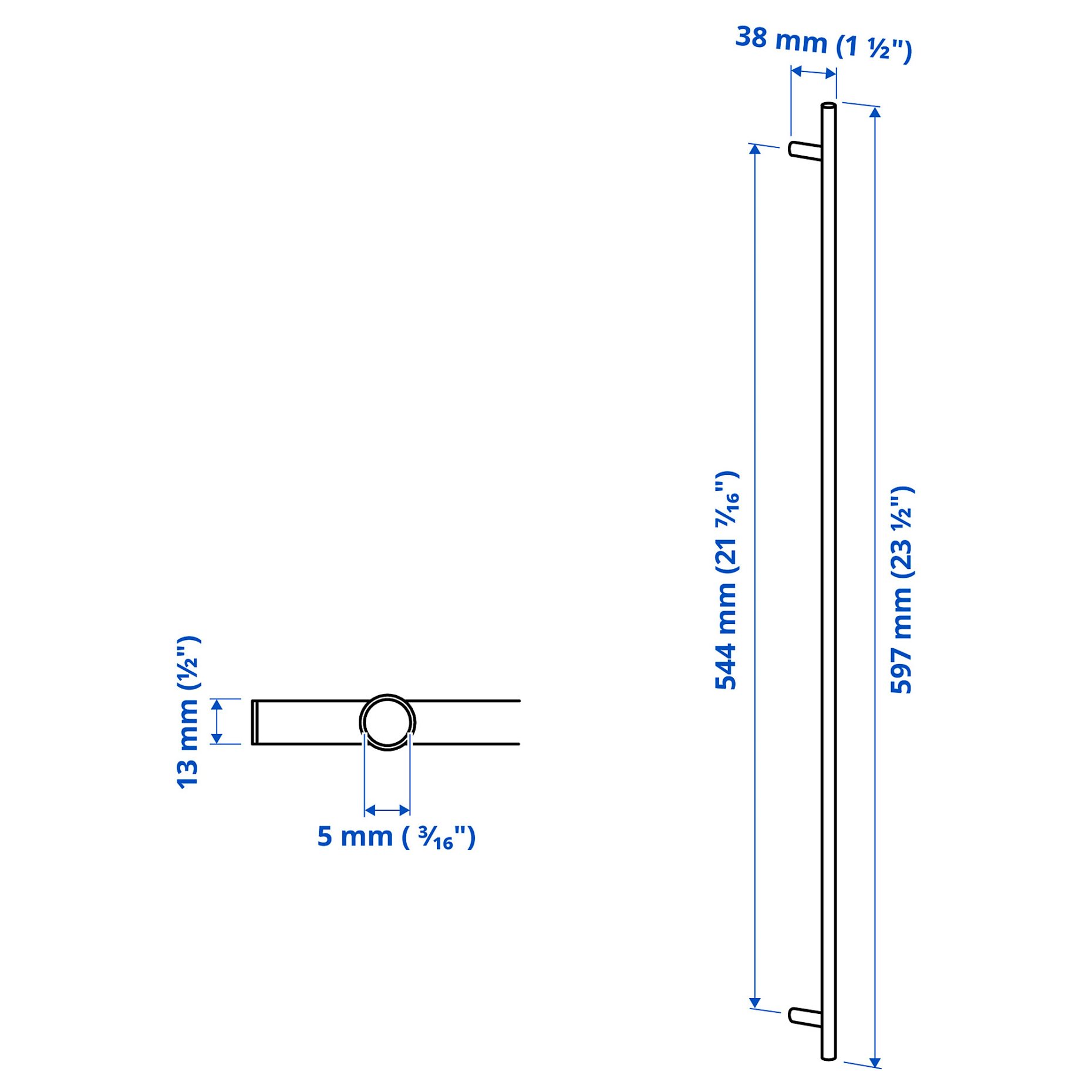 KALLRÖR, handle, 303.570.03