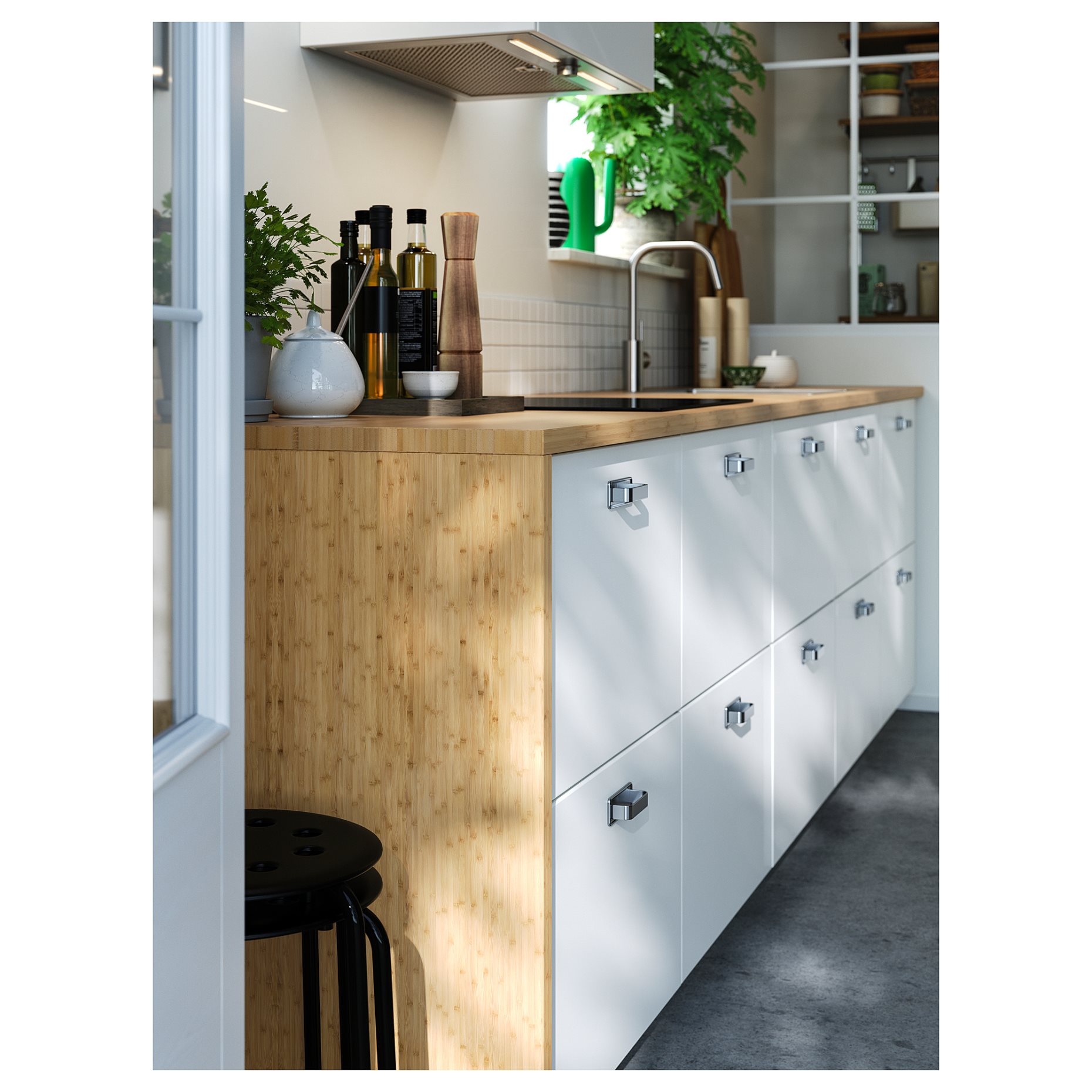 HOLMARED, πάγκος κουζίνας, 186x2.8 cm, 305.573.80