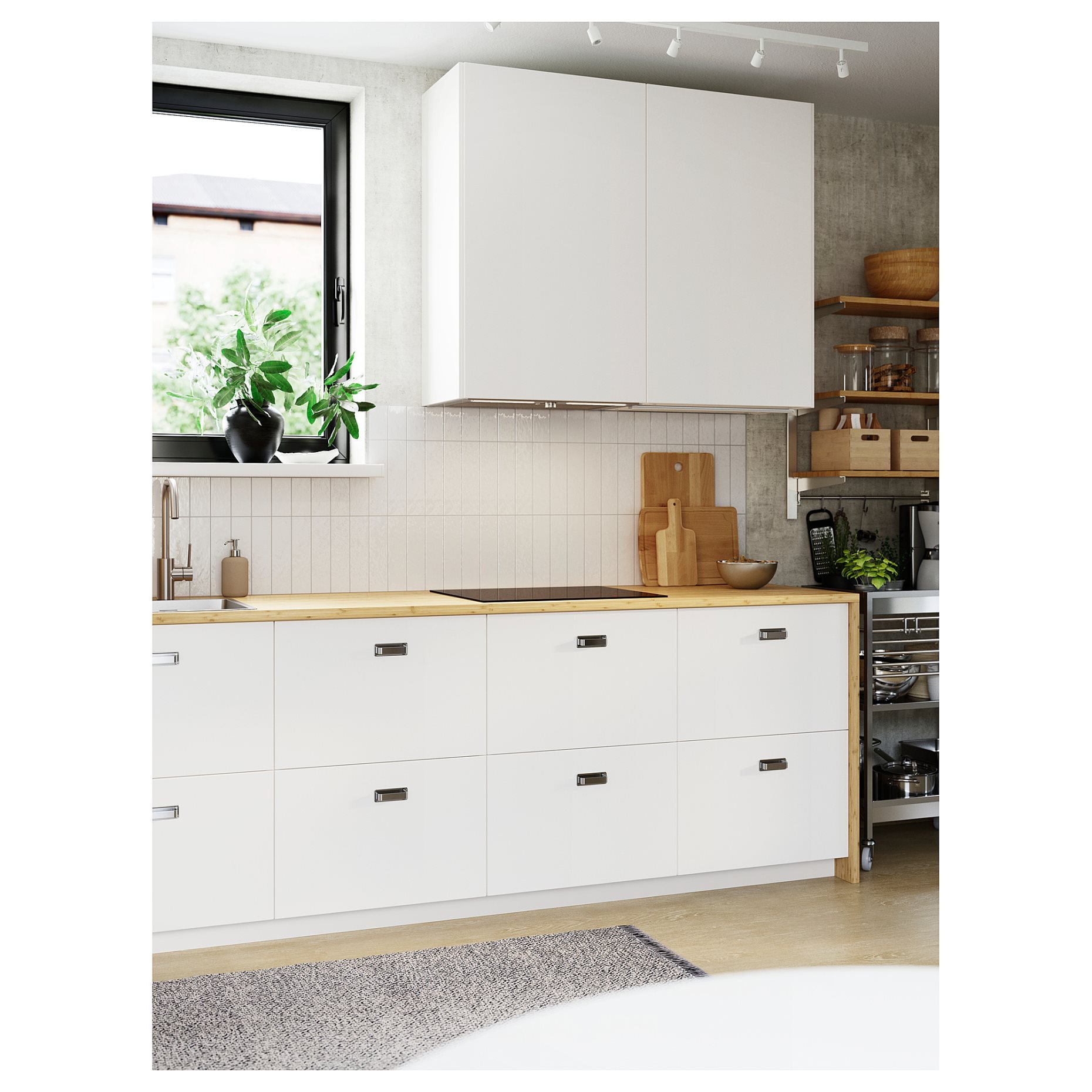 HOLMARED, πάγκος κουζίνας, 186x2.8 cm, 305.573.80