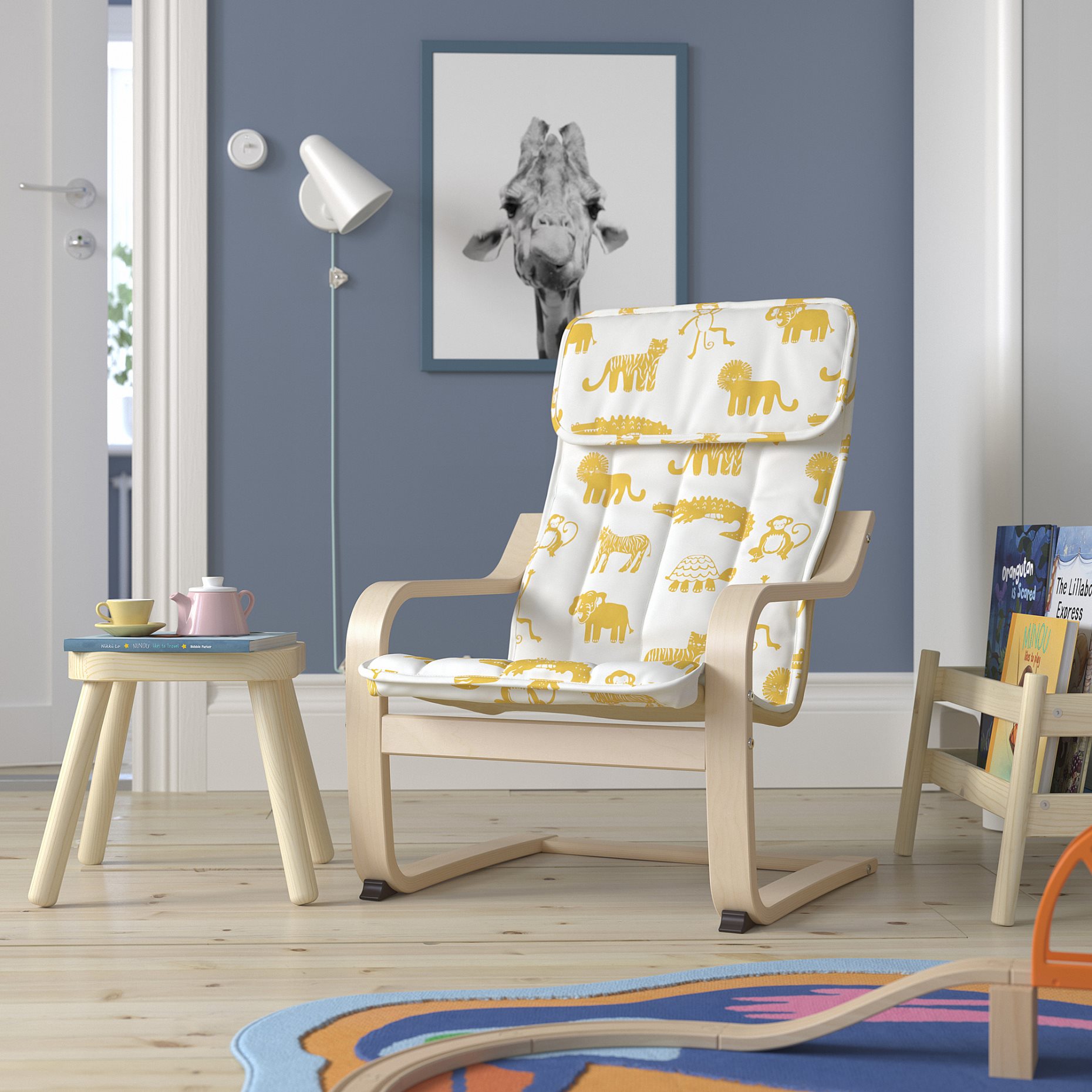 POÄNG, childrens armchair cushion, 305.976.87