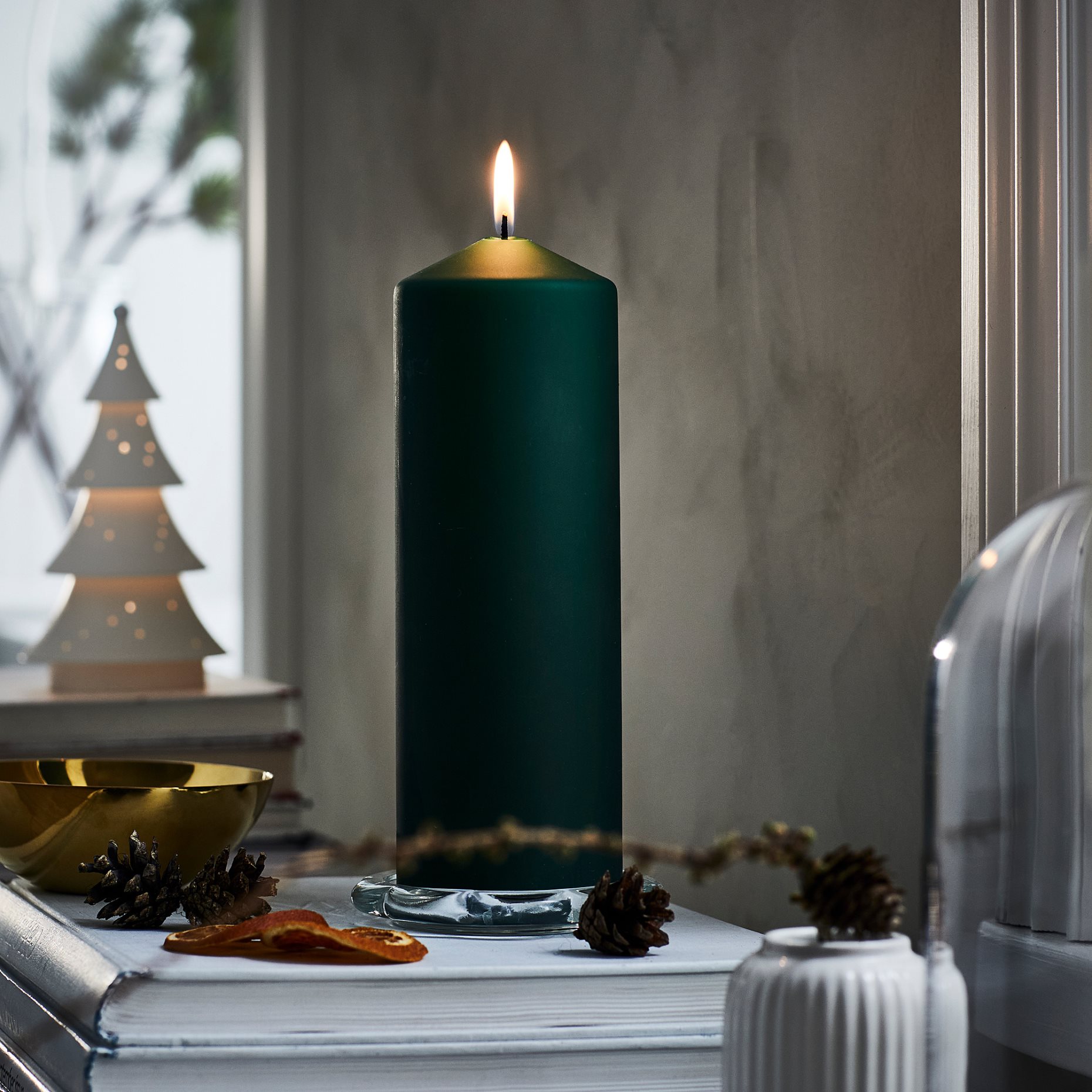 FENOMEN, άοσμο κερί, 23 cm, 305.999.31