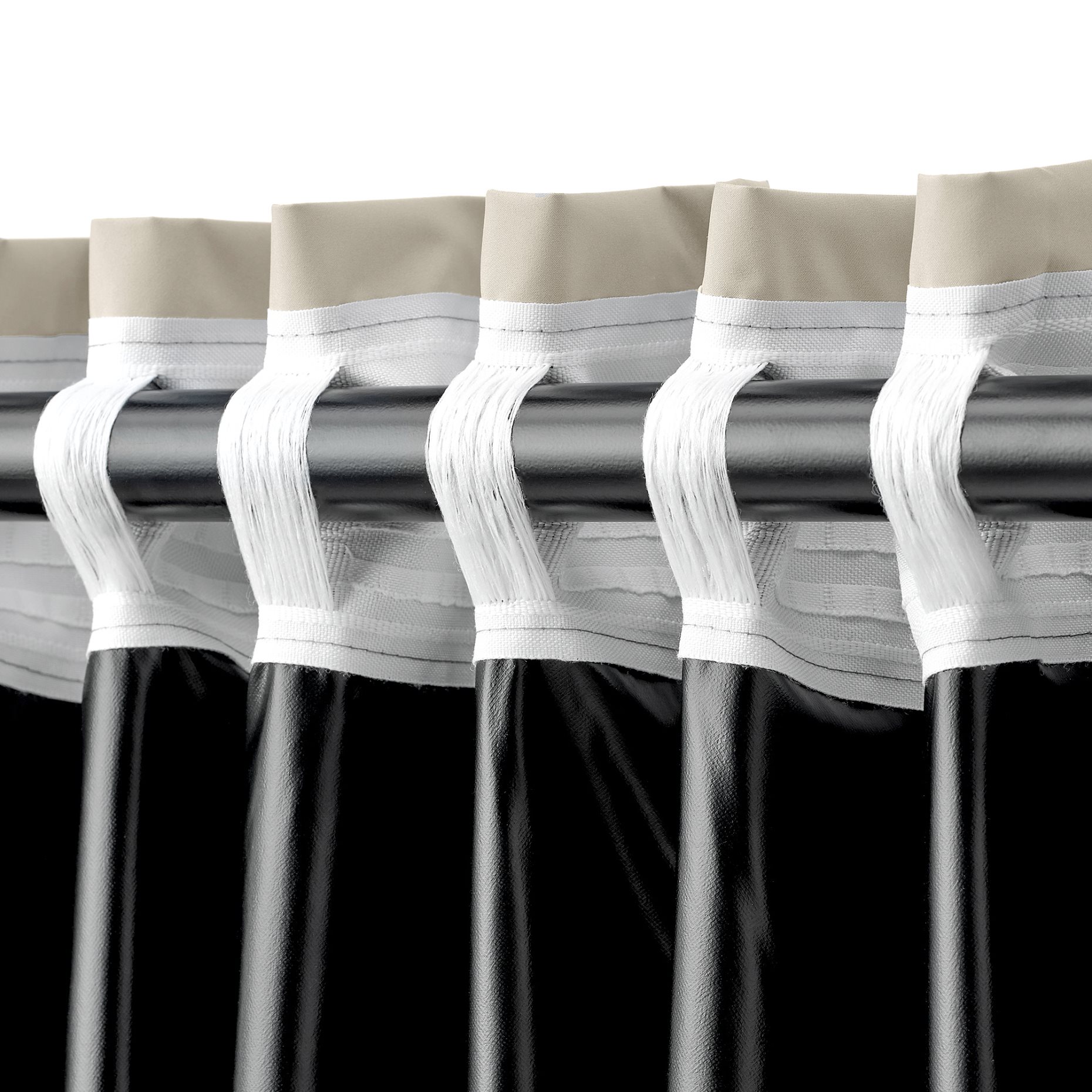 BENGTA, κουρτίνα με τρέσα/πλήρους συσκότισης, 1 τεμ. 210x300 cm, 306.020.90