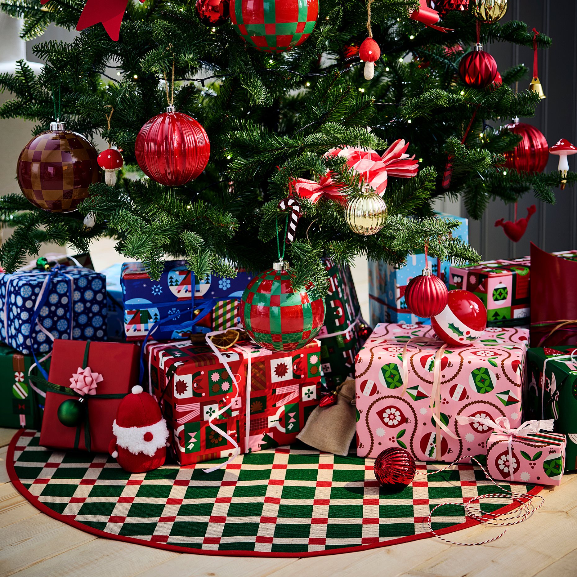 VINTERFINT, christmas tree mat, 100 cm, 306.050.22