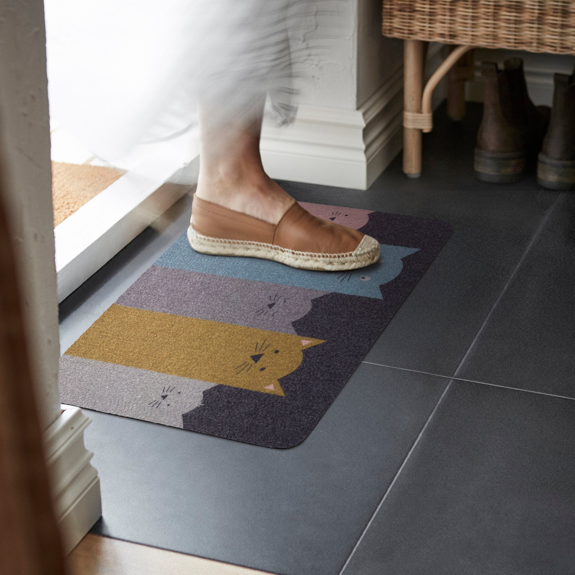 TURISTVÄG, door mat indoor, 40x60 cm, 306.050.84