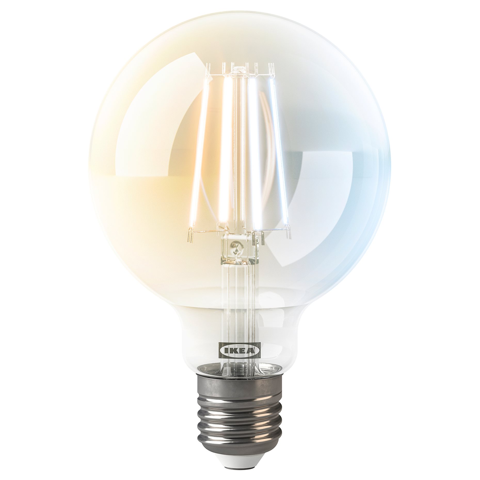 KAJPLATS, έξυπνος λαμπτήρας LED E27 806 lumen, 95 mm, 306.114.81
