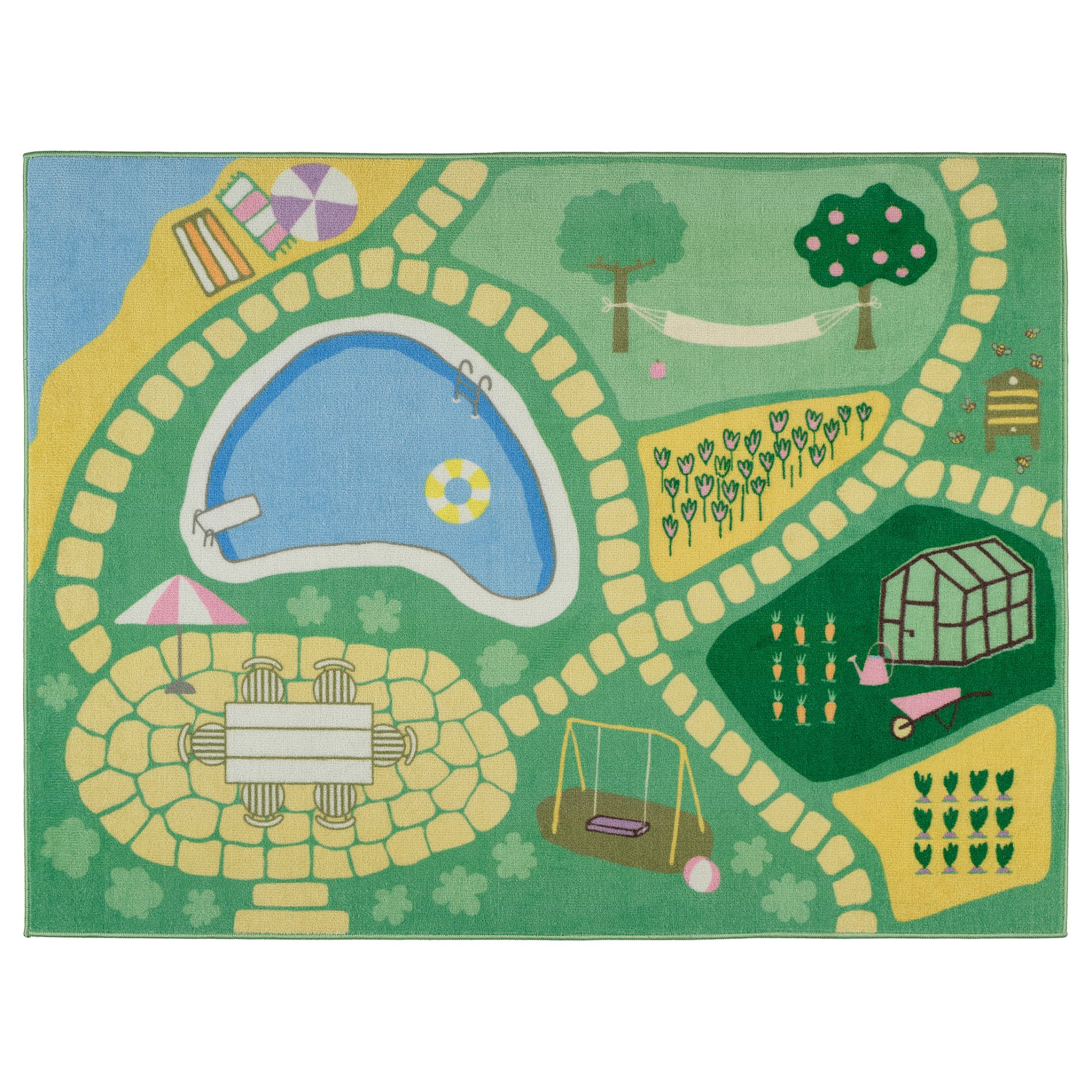HUSSPARV, rug, 100x133 cm, 306.121.74