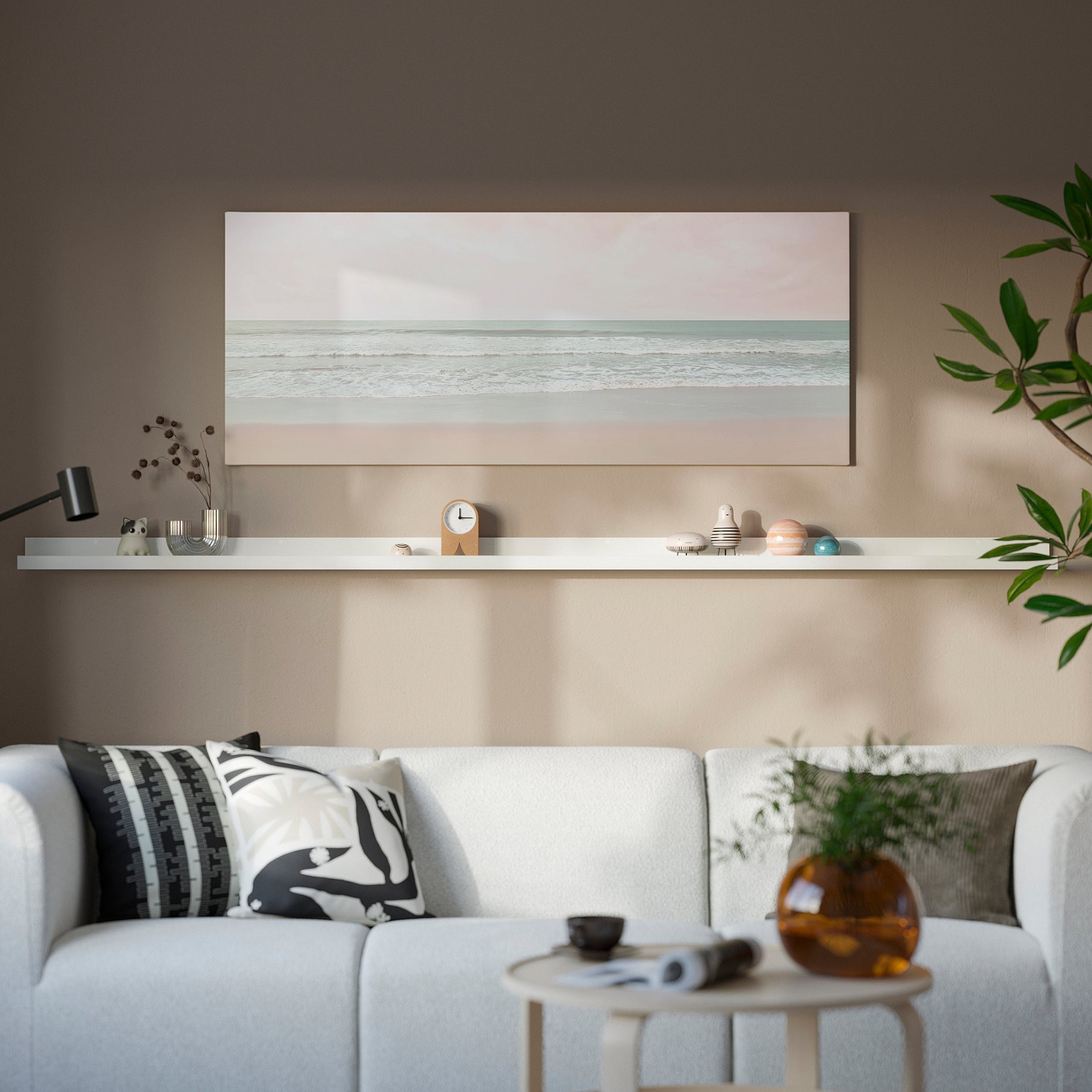 PJÄTTERYD, πίνακας/ατέρμονη παλίρροια, 140x56 cm, 306.234.60