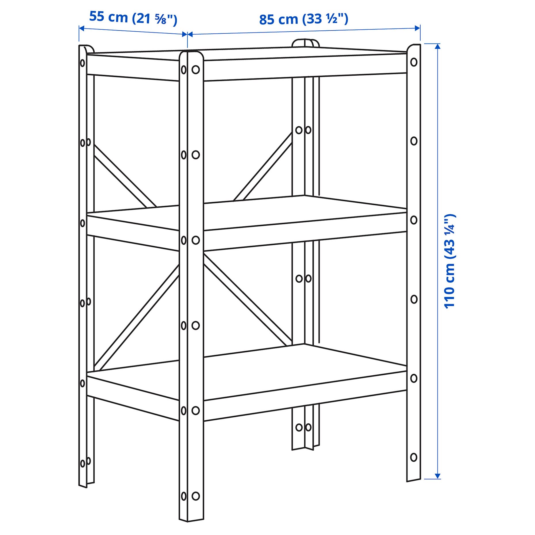 BROR, shelving unit, 392.726.55