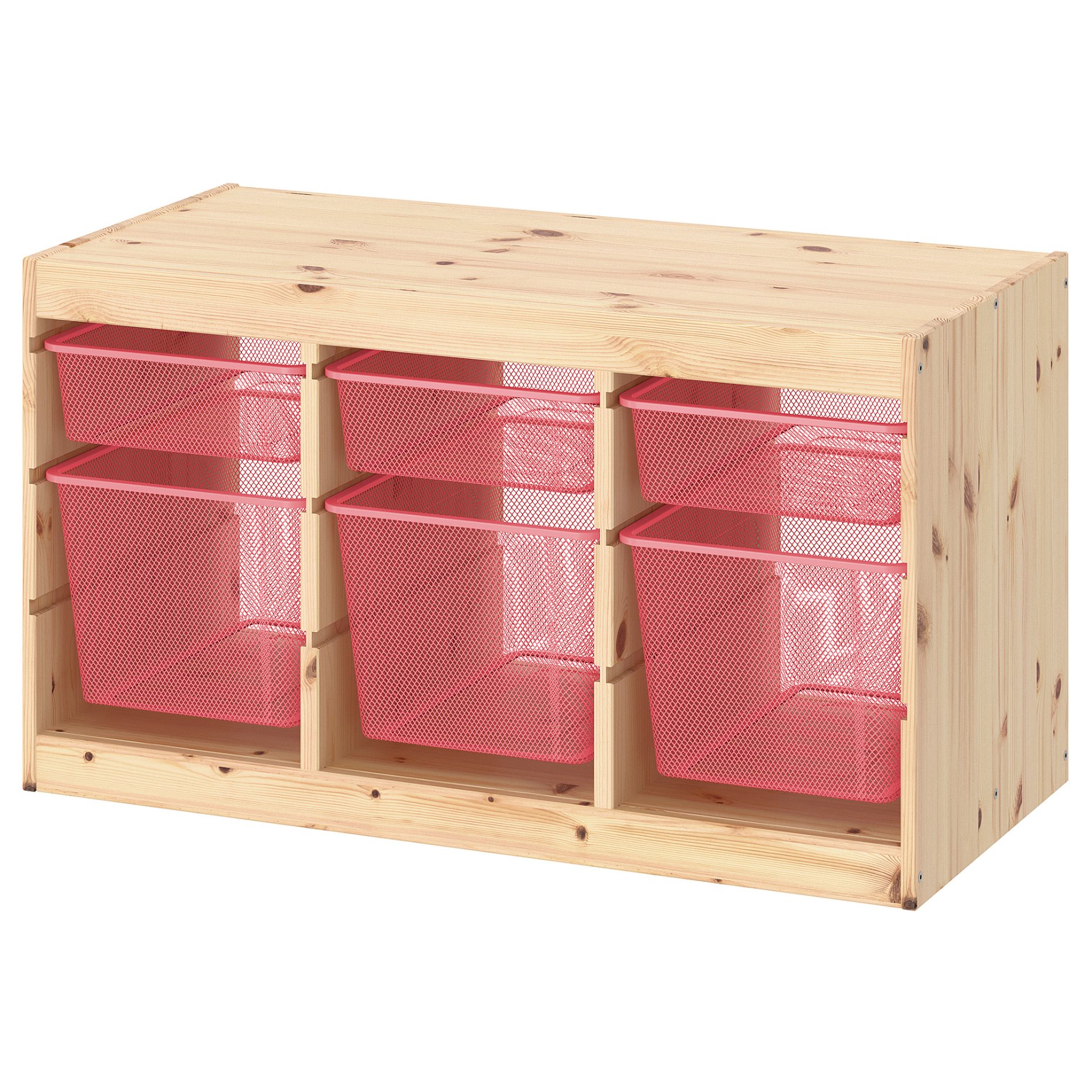 TROFAST, storage combination with boxes, 93x44x52 cm, 394.808.57