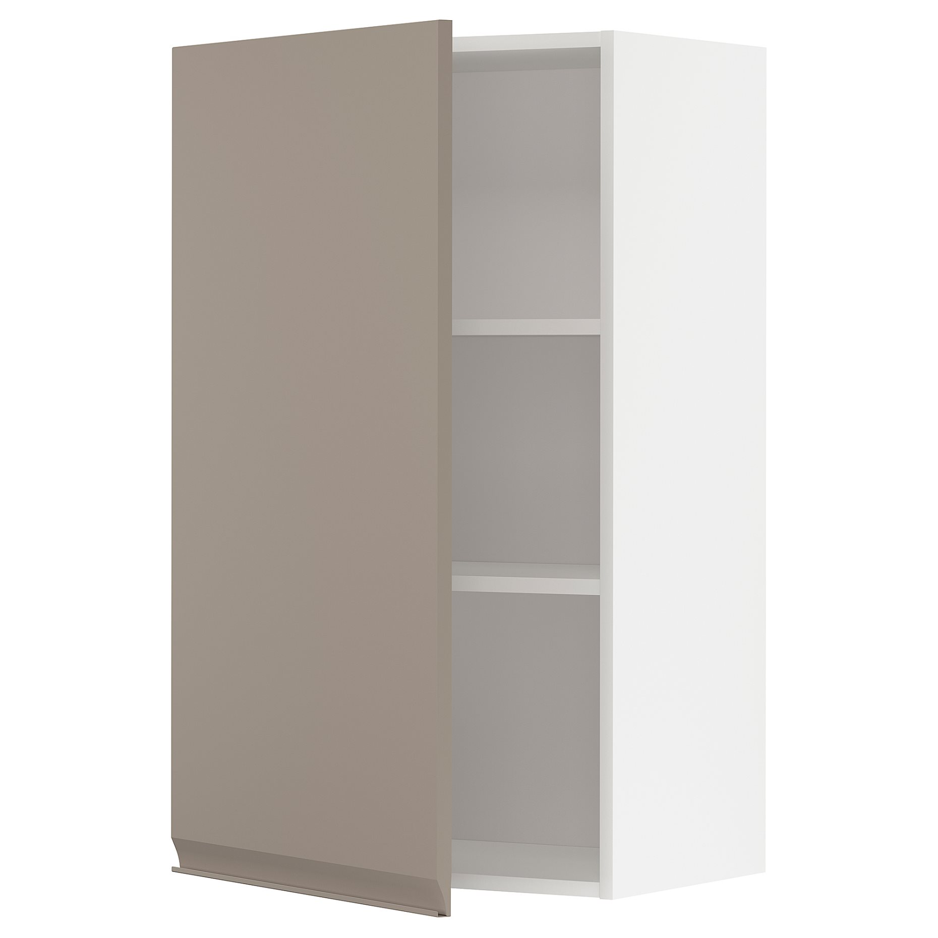METOD, wall cabinet with shelves, 60x100 cm, 394.921.34