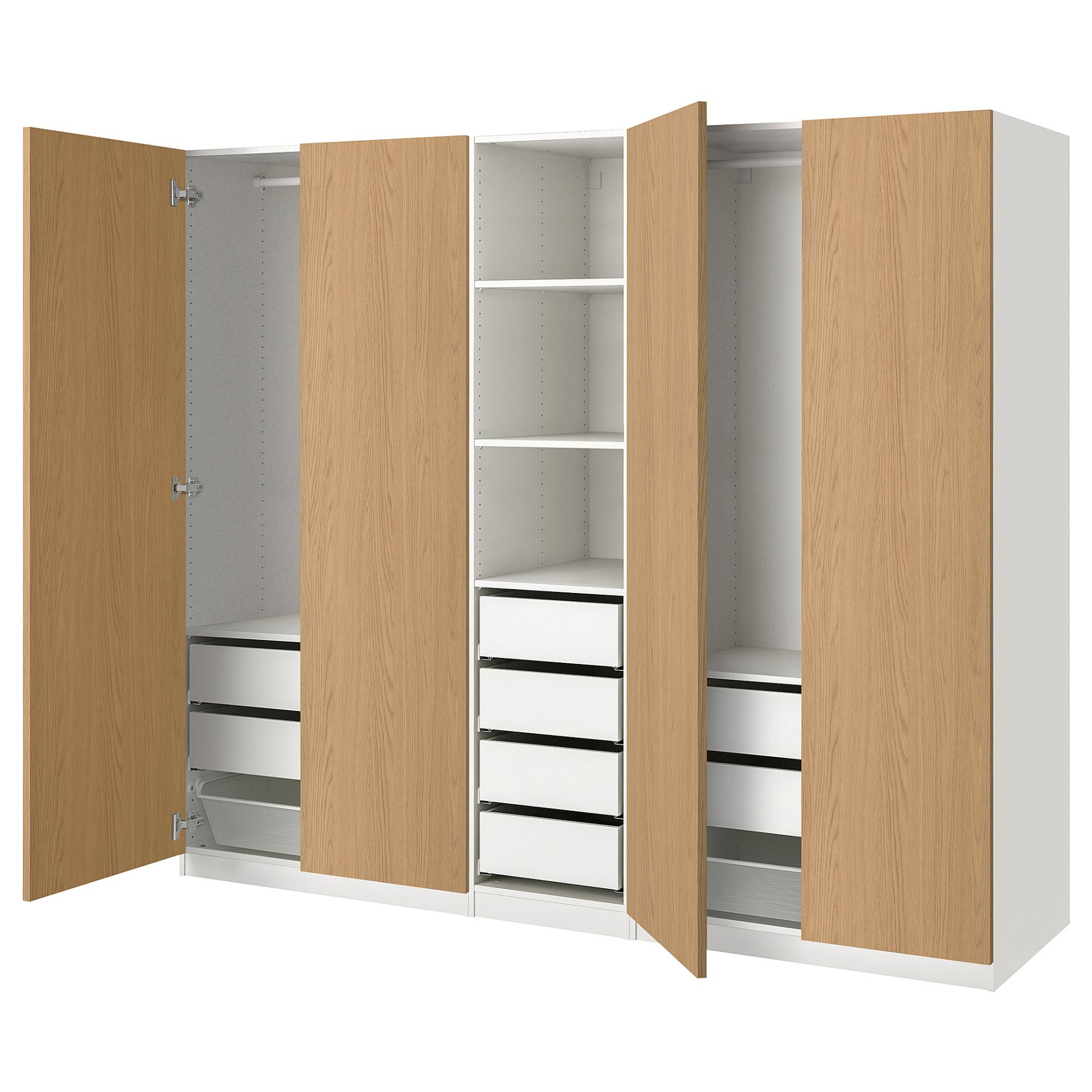 PAX/STORKLINTA, wardrobe combination, 250x58x201 cm, 395.628.86