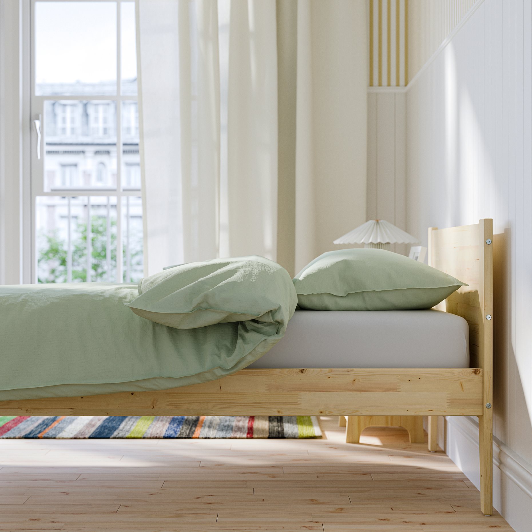 TAXÅSKLINT, bed frame, 90x200 cm, 396.263.22