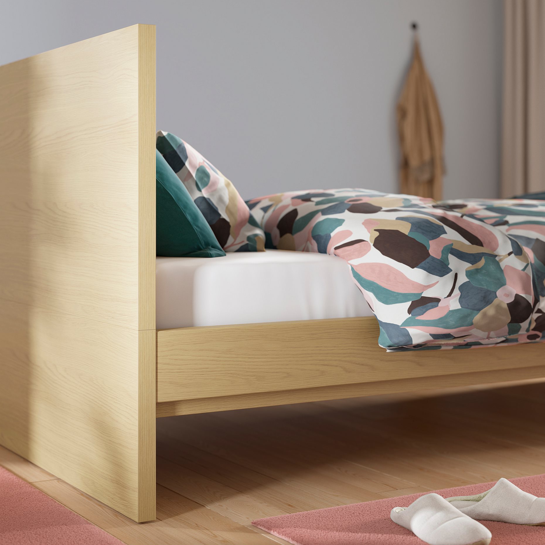 STORKLINTA, bed frame, 90x200 cm, 396.281.23