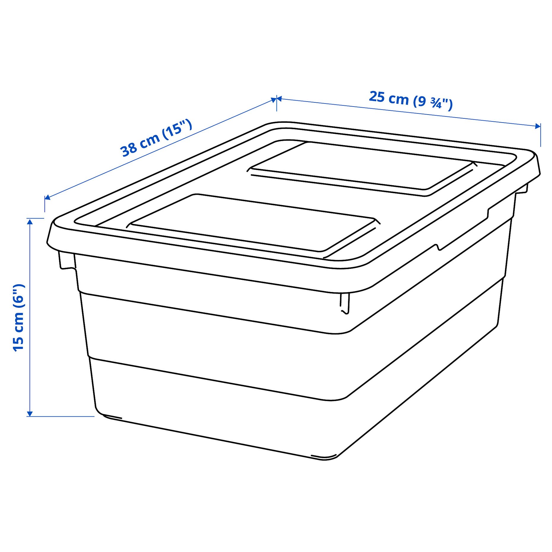 SOCKERBIT, box with lid, 403.160.69