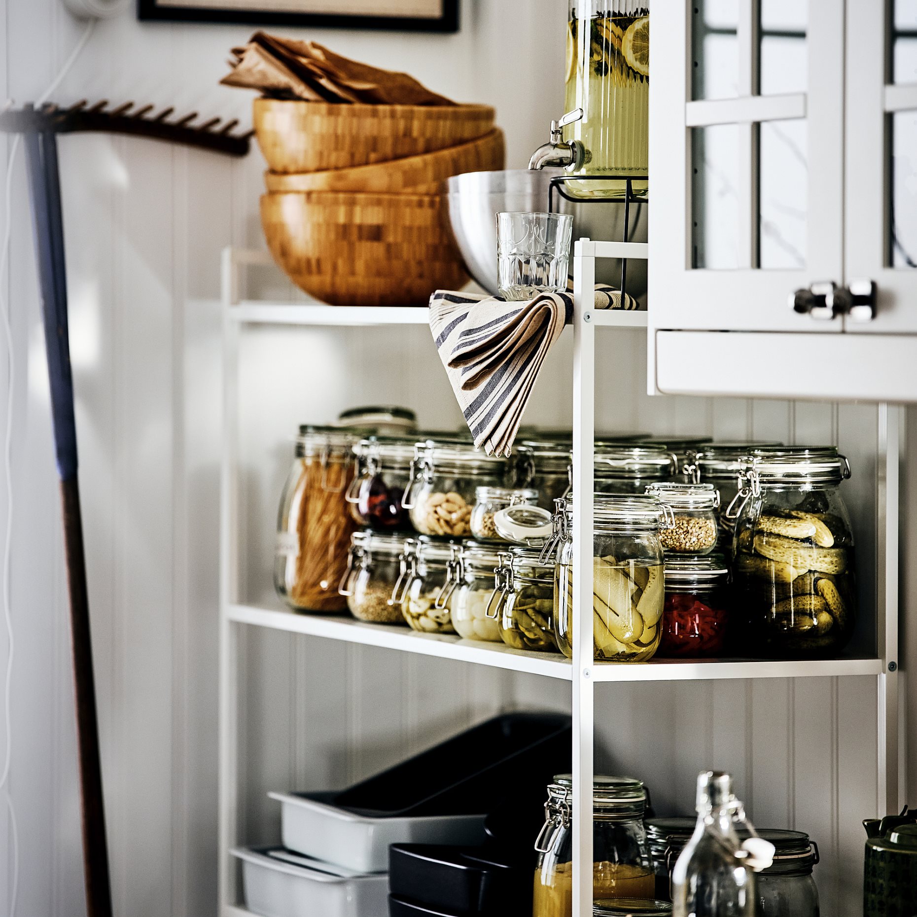 KORKEN, jar with lid, 3 pack, 403.236.54