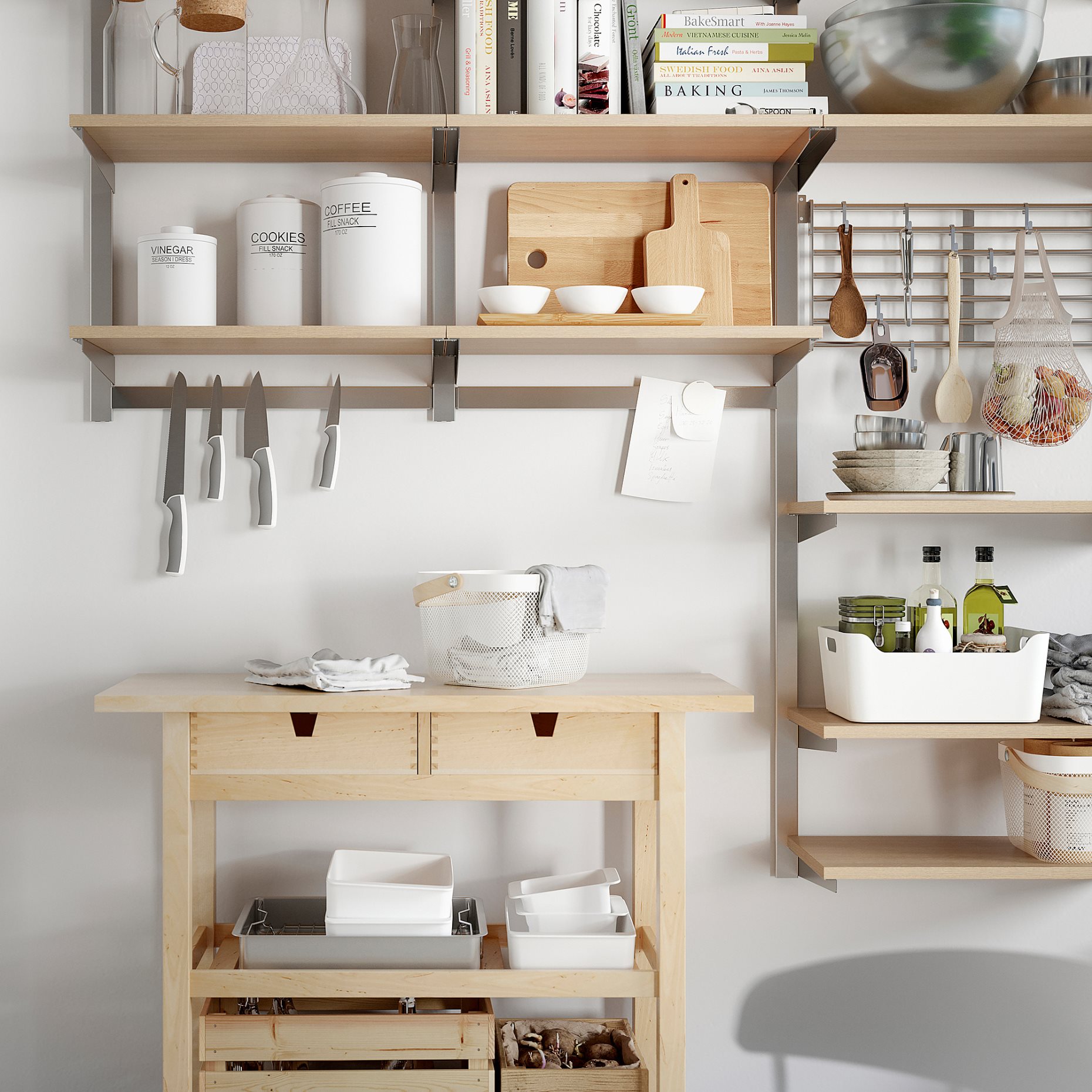 KUNGSFORS, magnetic knife rack, 403.349.21