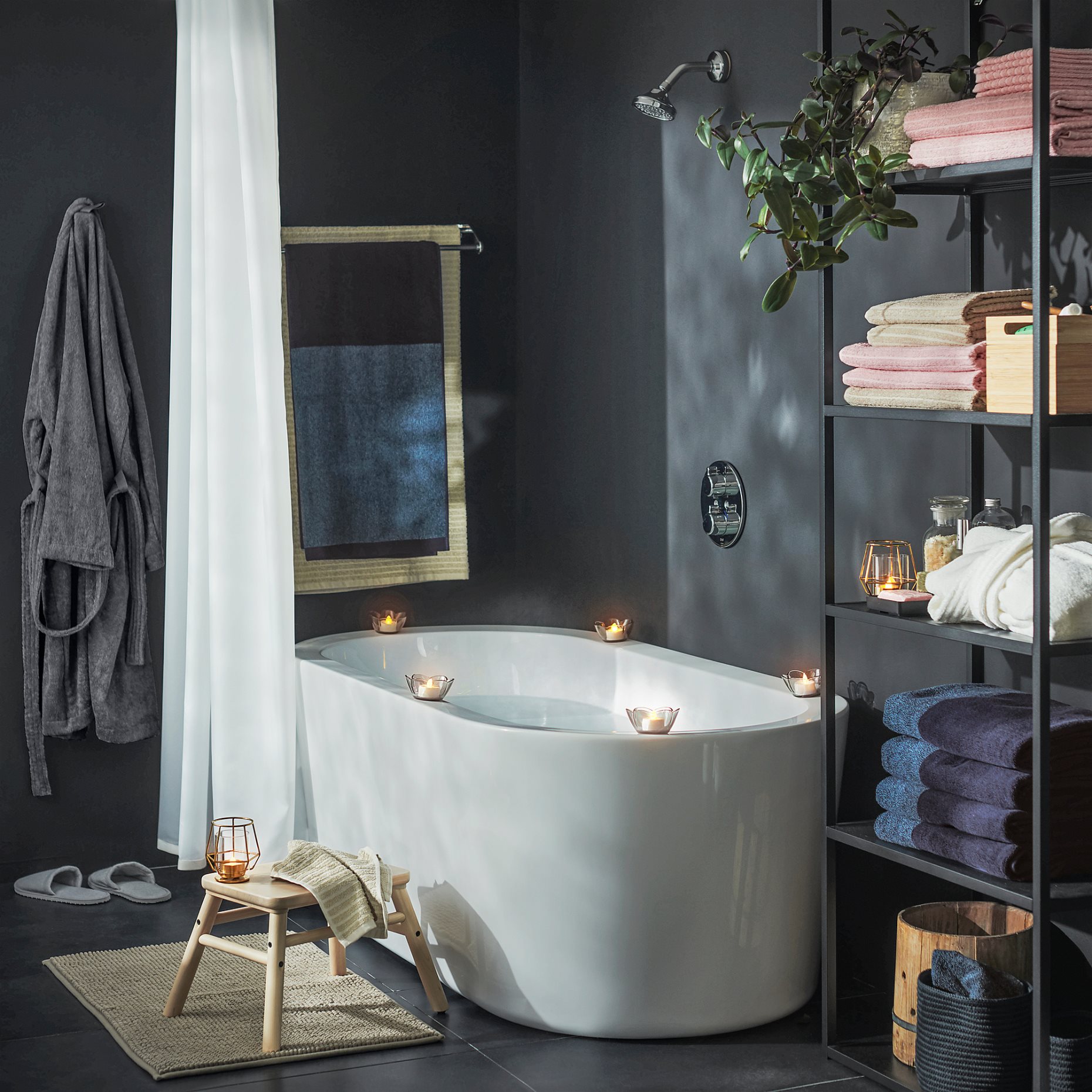 HIMLEÅN, πετσέτα μπάνιου, 404.429.06