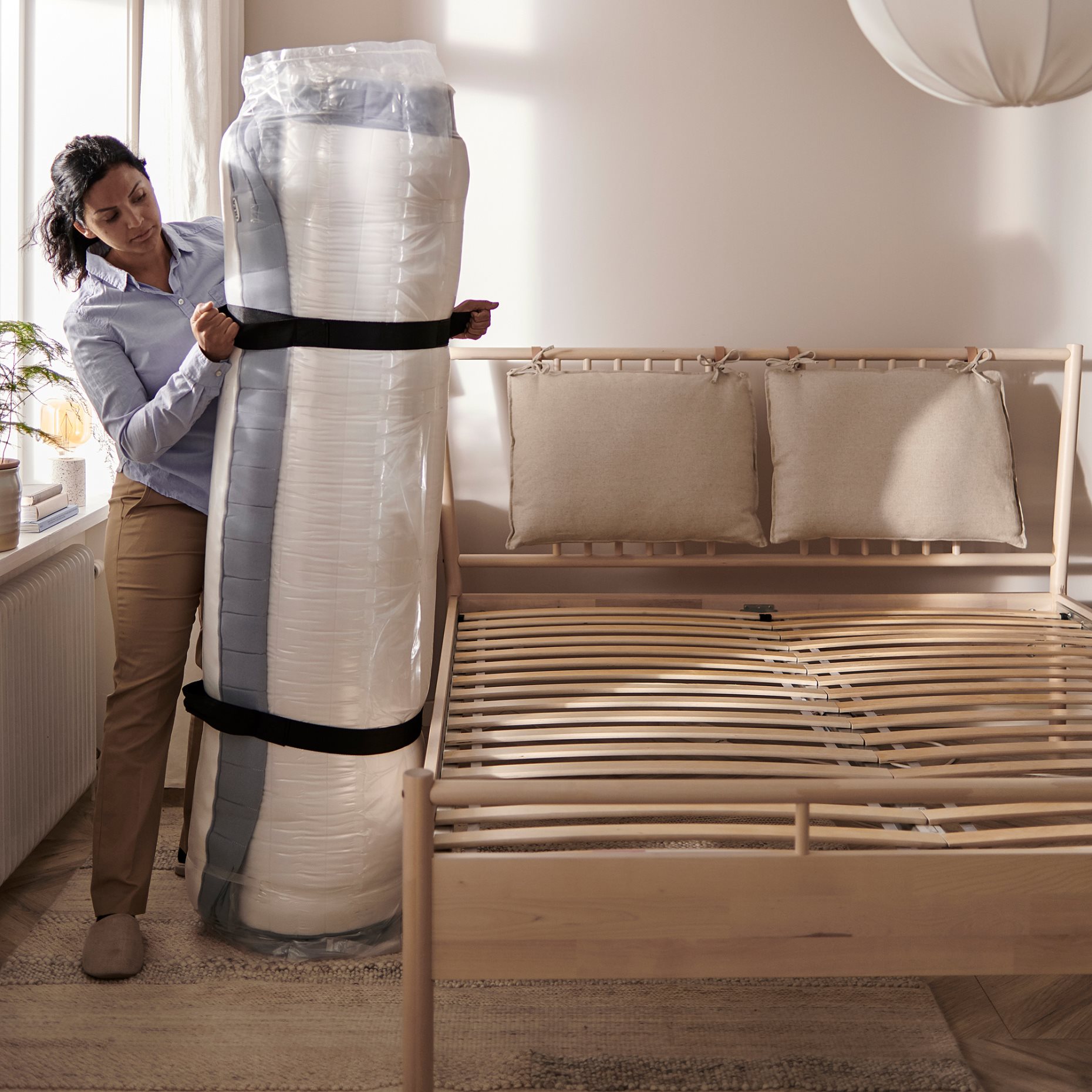 VALEVÅG, pocket sprung mattress/firm, 160x200 cm, 404.506.80