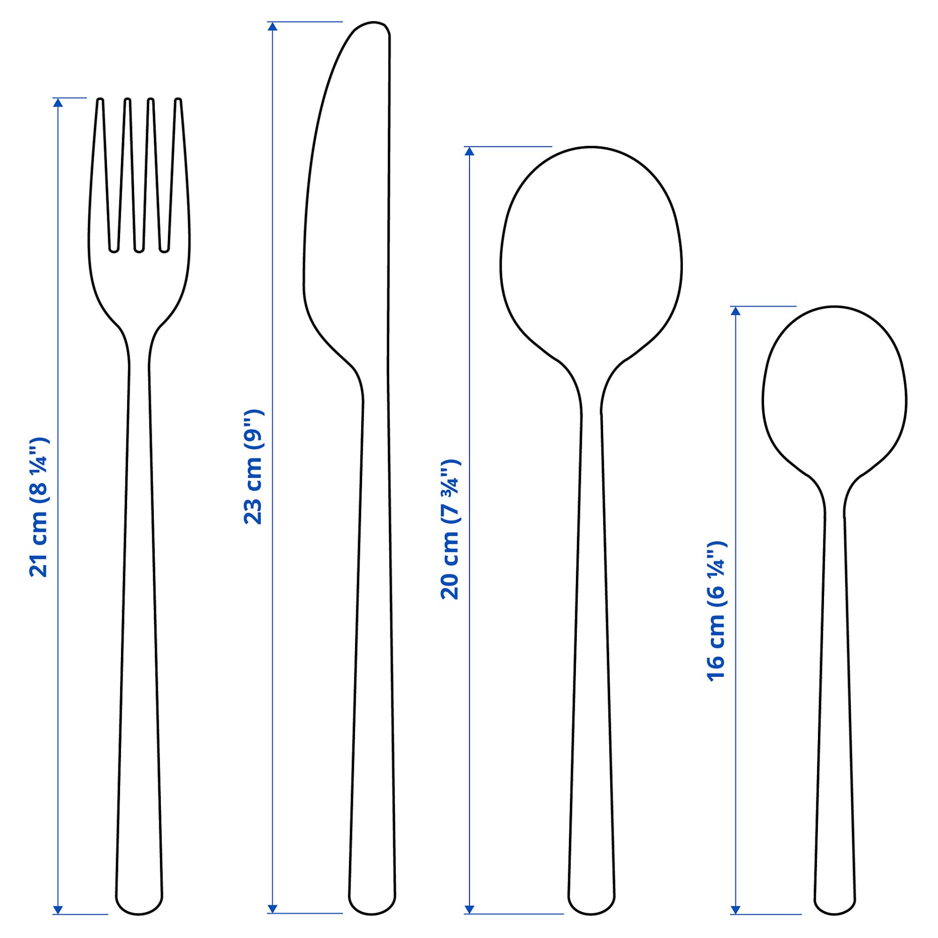 LÖFTESRIK, 24-piece cutlery set, 404.509.58