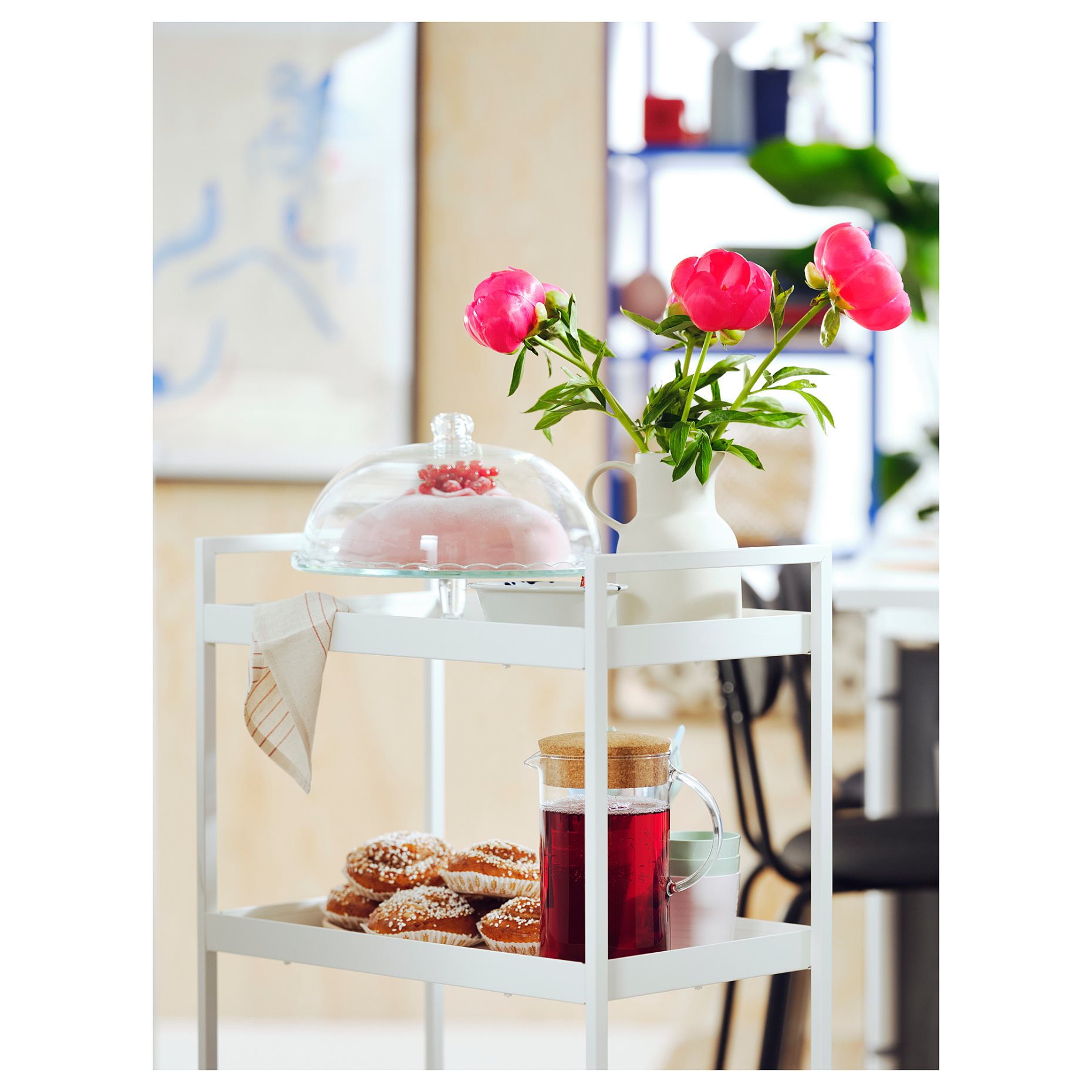 NISSAFORS, τρόλεϊ, 50.5x30x83 cm, 404.657.33