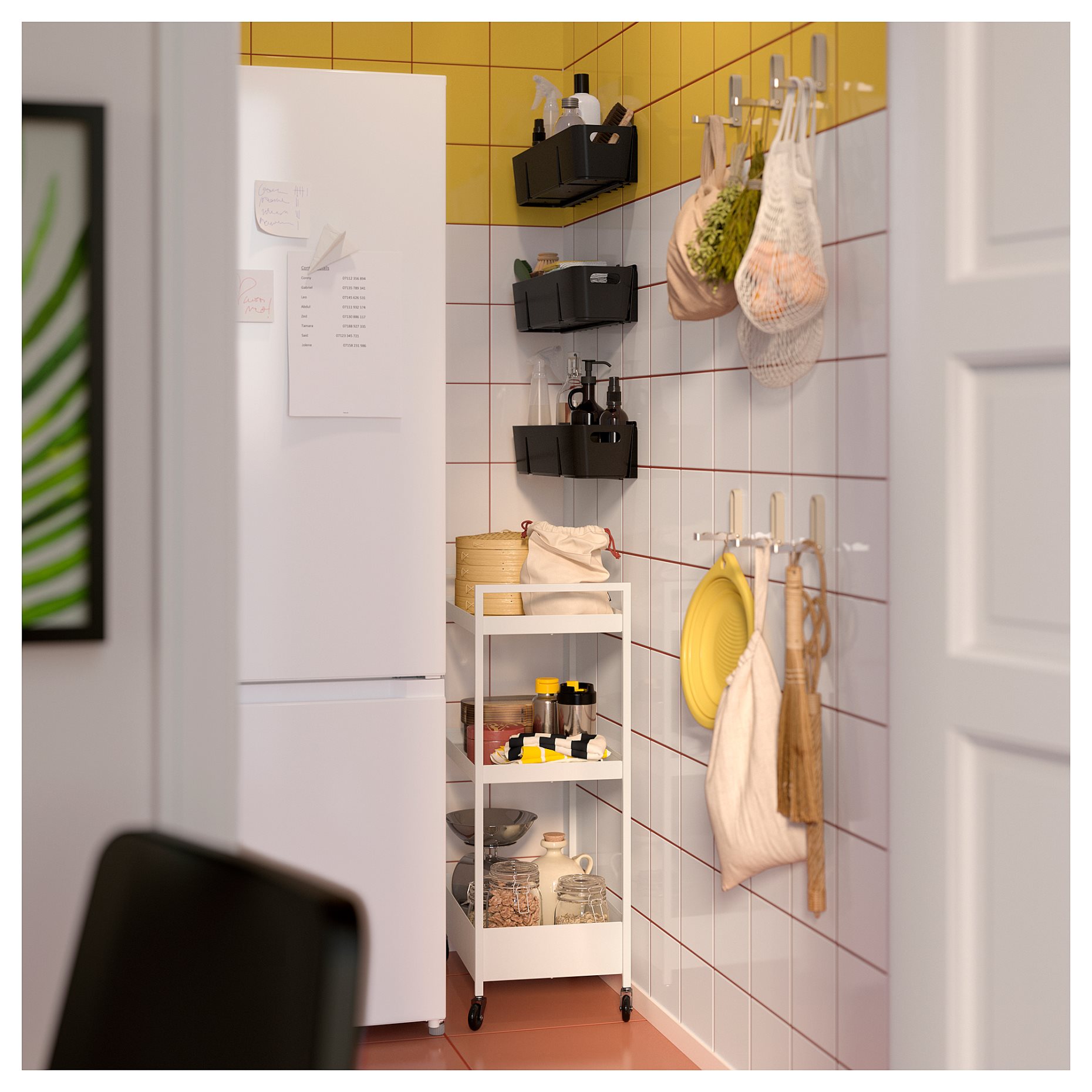 NISSAFORS, τρόλεϊ, 50.5x30x83 cm, 404.657.33