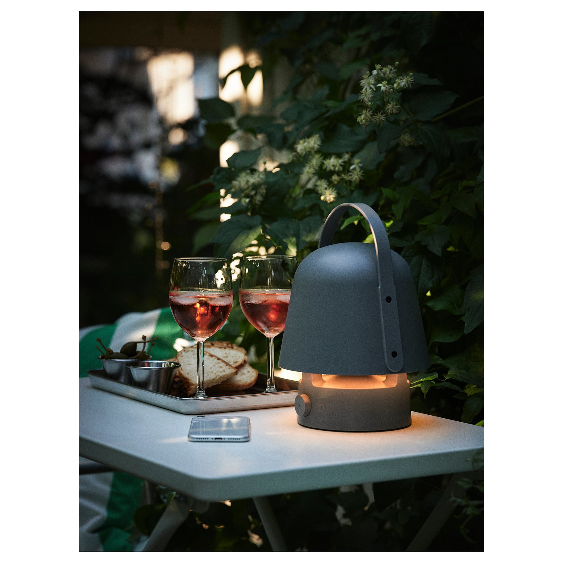 VAPPEBY, bluetooth speaker lamp outdoor, 405.107.35