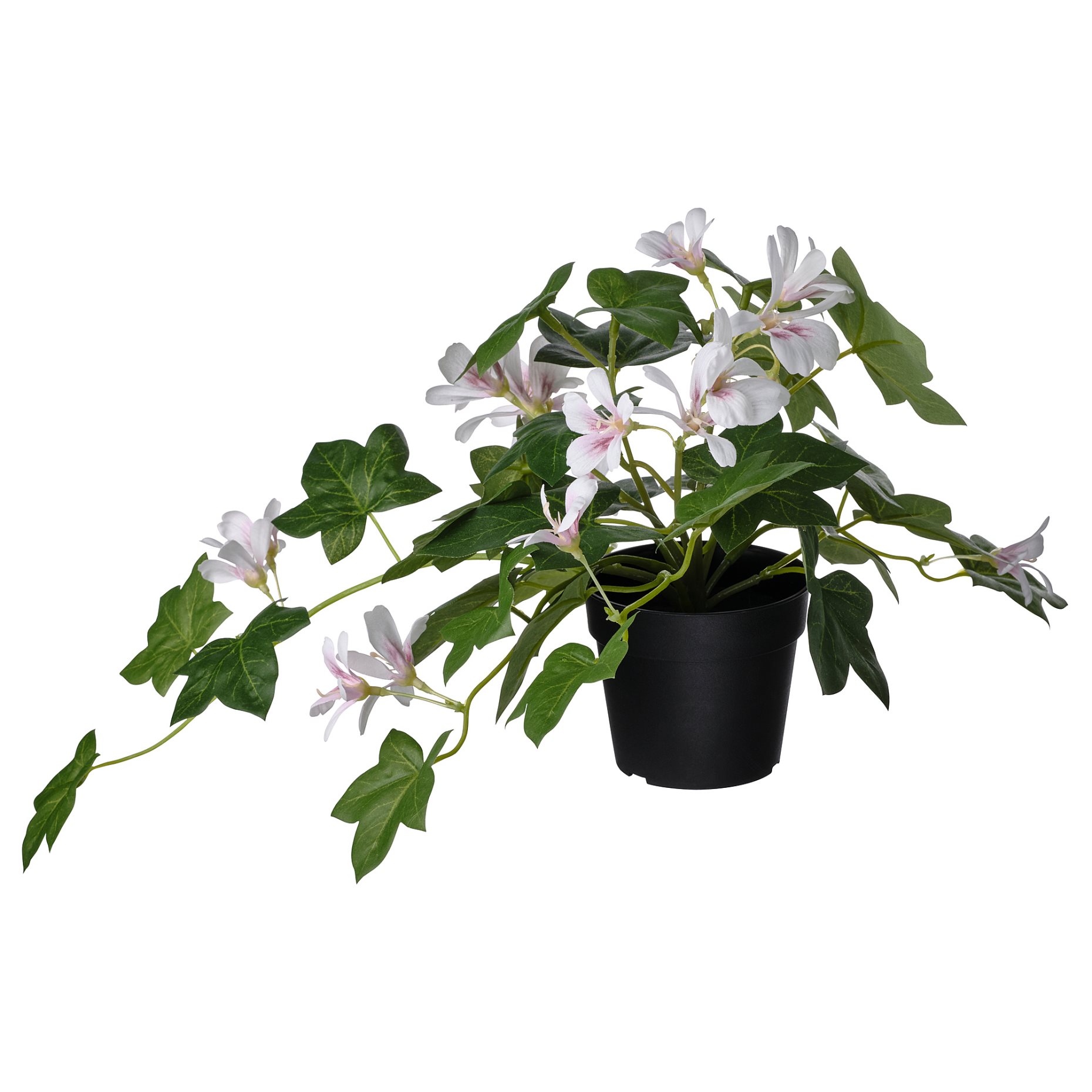 FEJKA, artificial potted plant hanging/in/outdoor/Geranium, 9 cm, 405.380.08