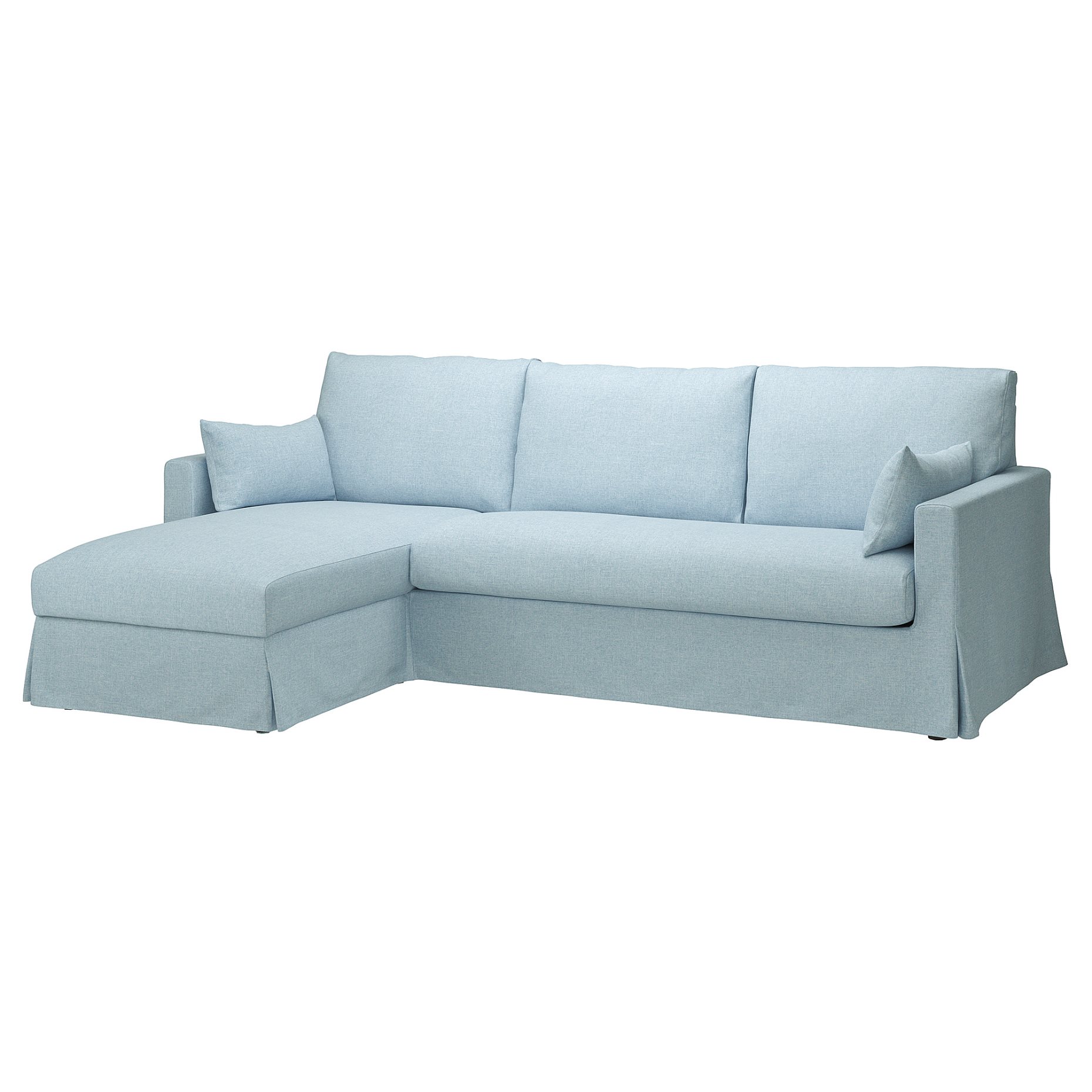 HYLTARP, κάλυμμα για 3θέσιο καναπέ με σεζλονγκ, αριστερό, 405.482.72