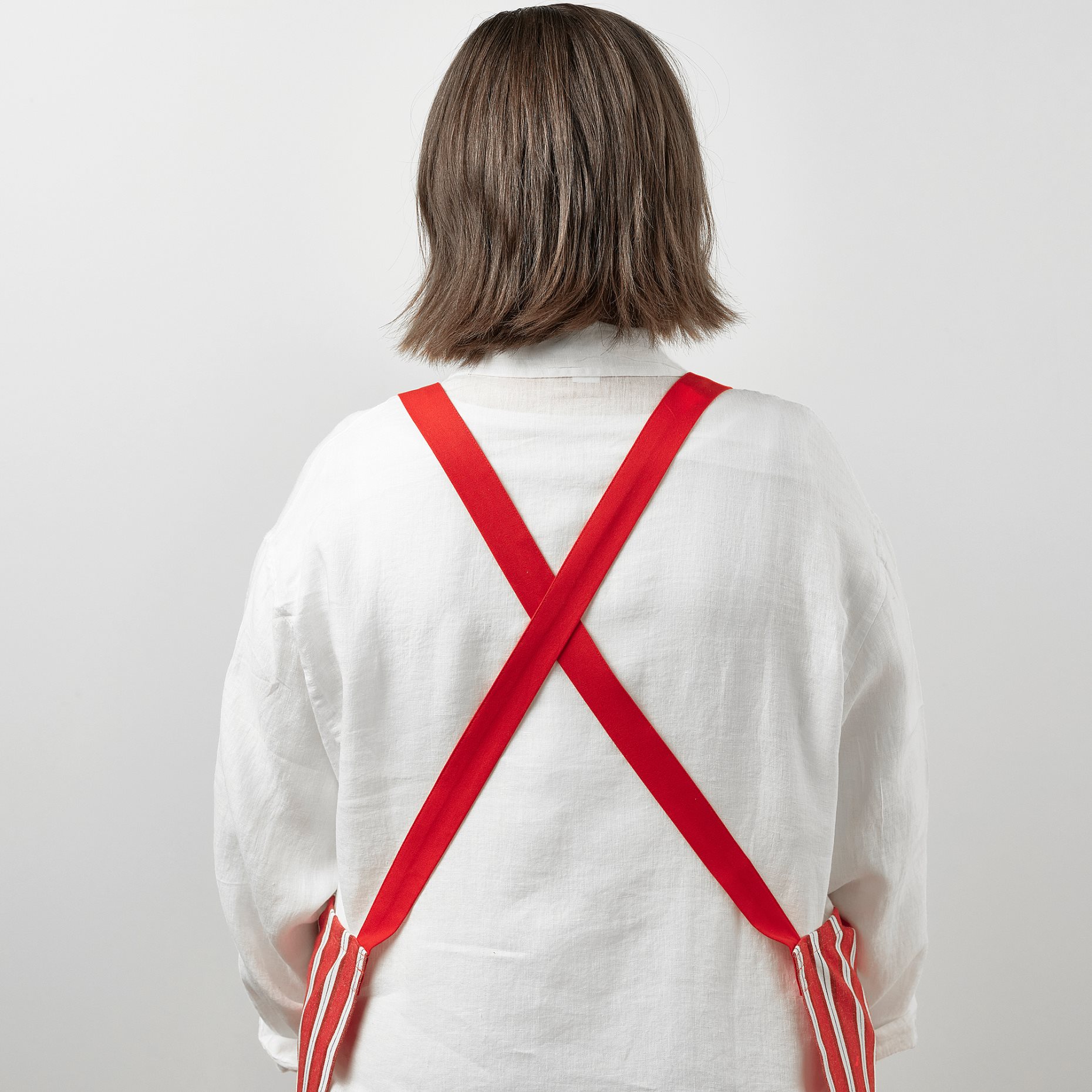 VINTERFINT, apron stripe pattern, 85x89 cm, 405.561.20