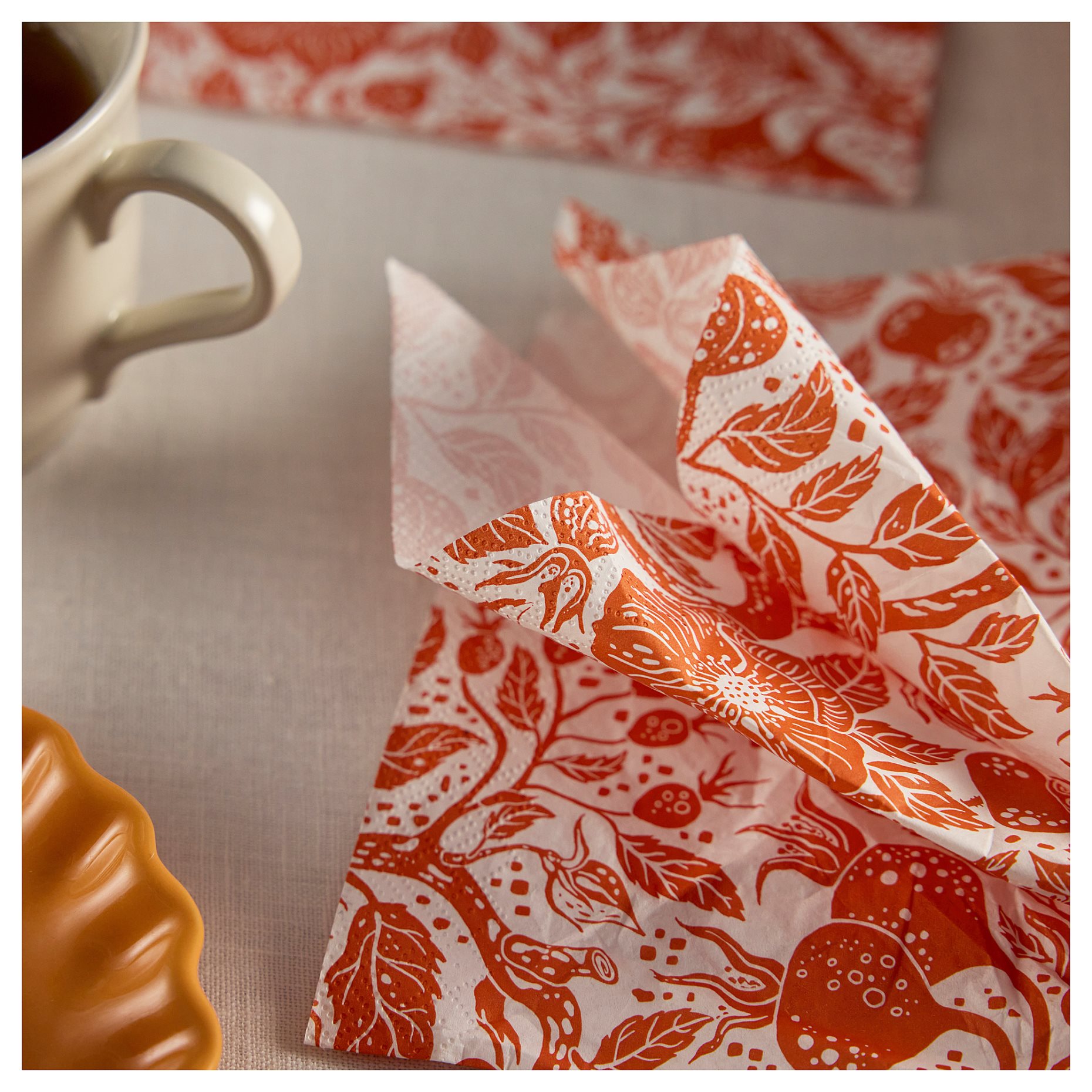 HOSTAGILLE, paper napkin 33x33 cm/30 pack, 160g, 405.756.23