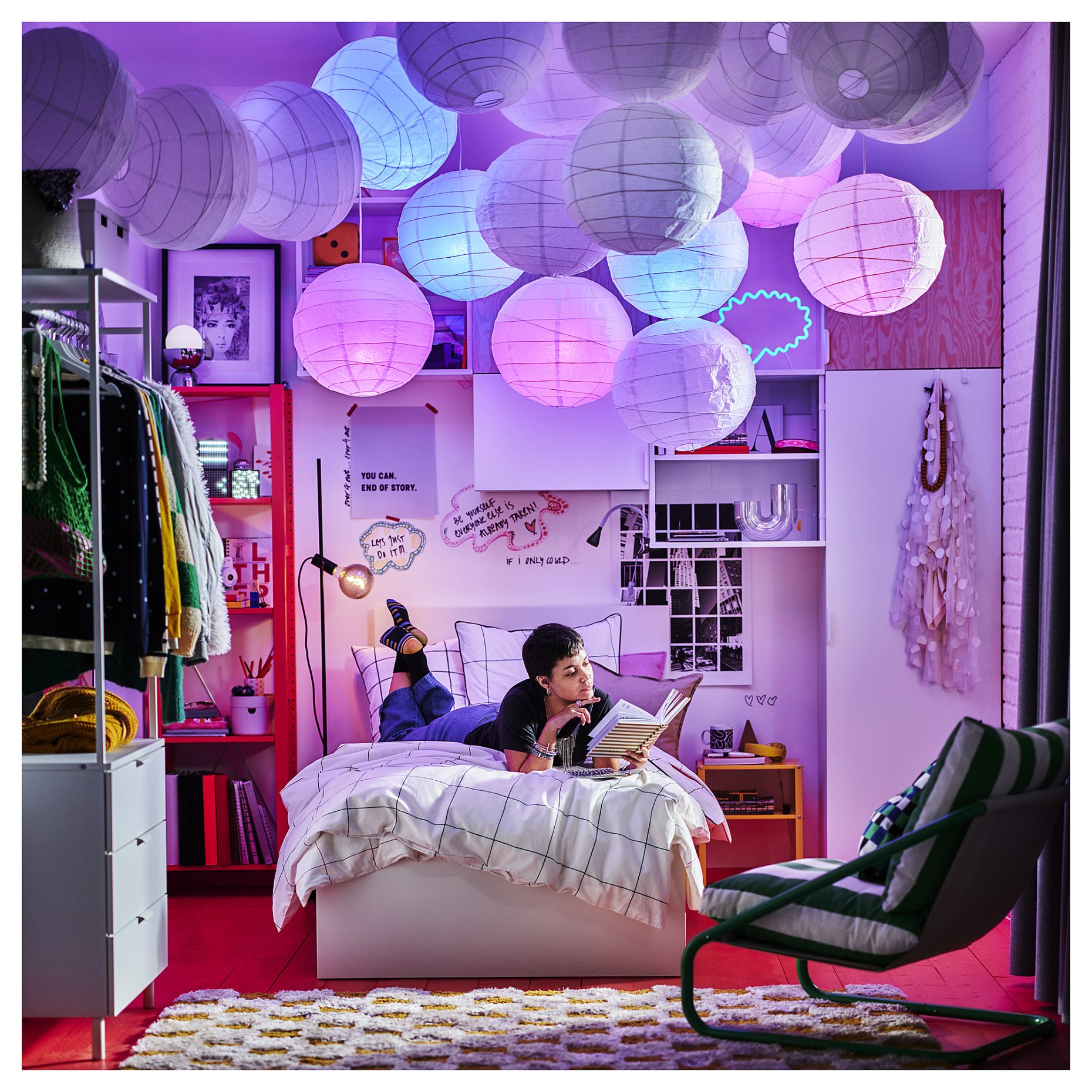 BREDVECKLARE, duvet cover and 2 pillowcases, 240x220/50x60 cm, 405.793.34