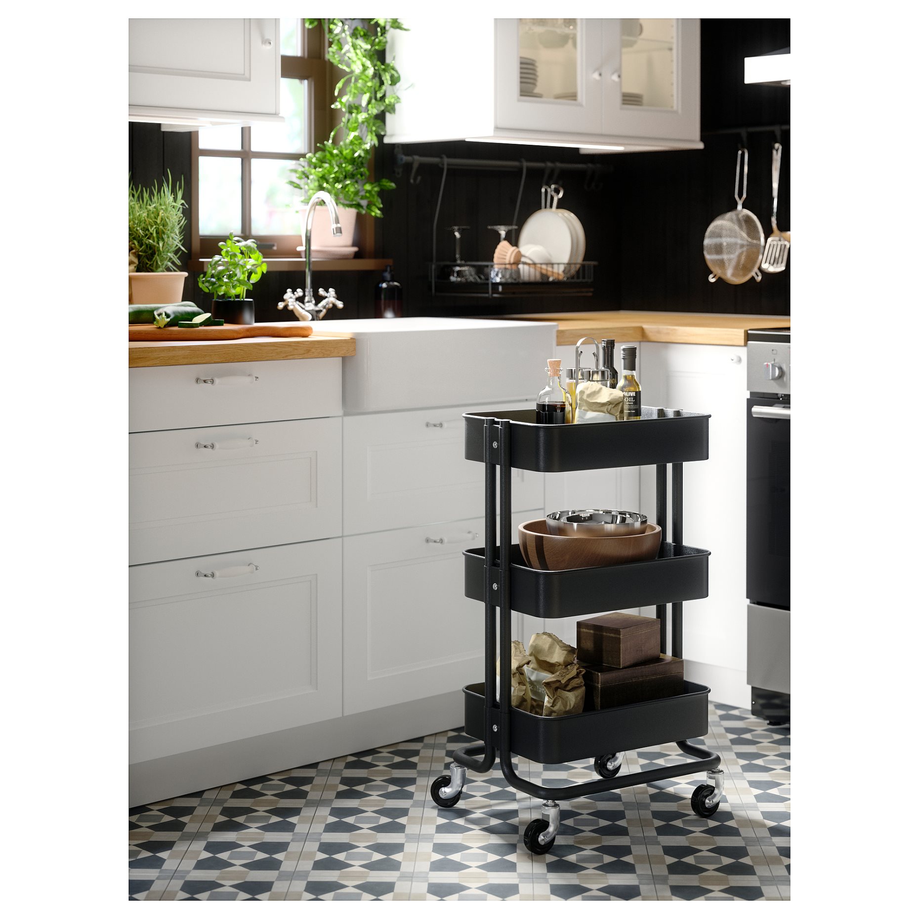 RÅSKOG, τρόλεϊ, 35x45x77 cm, 405.821.81