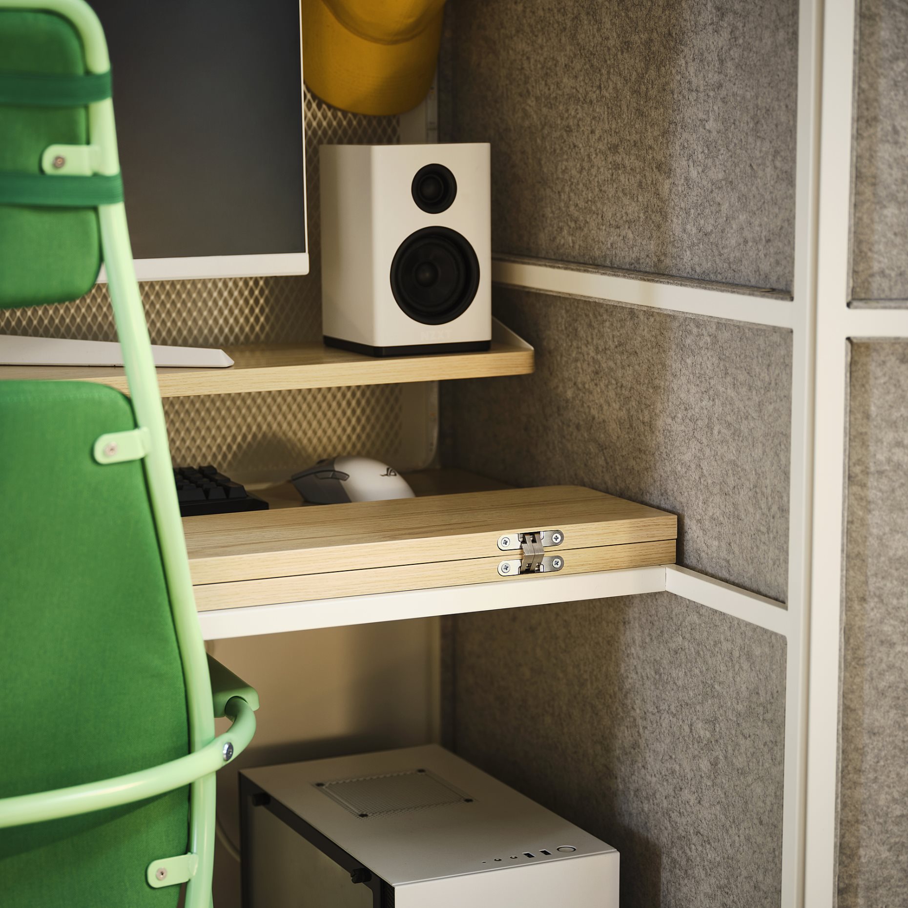 BRÄNNBOLL, gaming station, 100x72x180 cm, 405.864.62