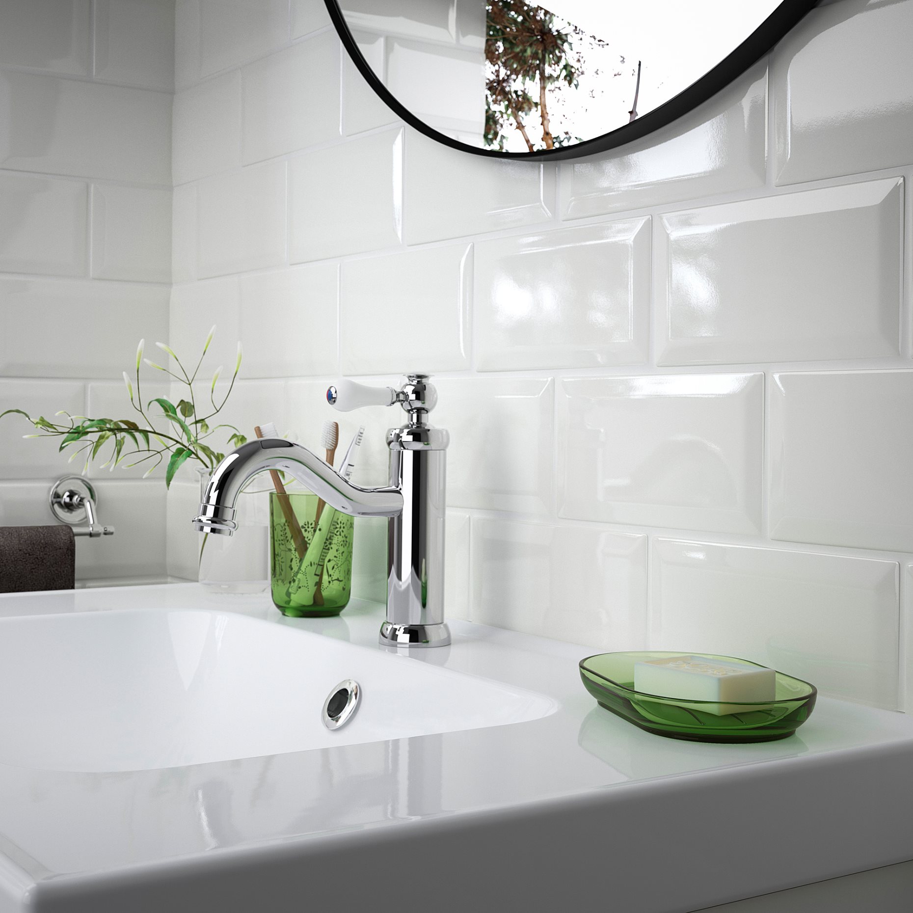 GROSSJÖN, 3-piece bathroom set, 405.918.59