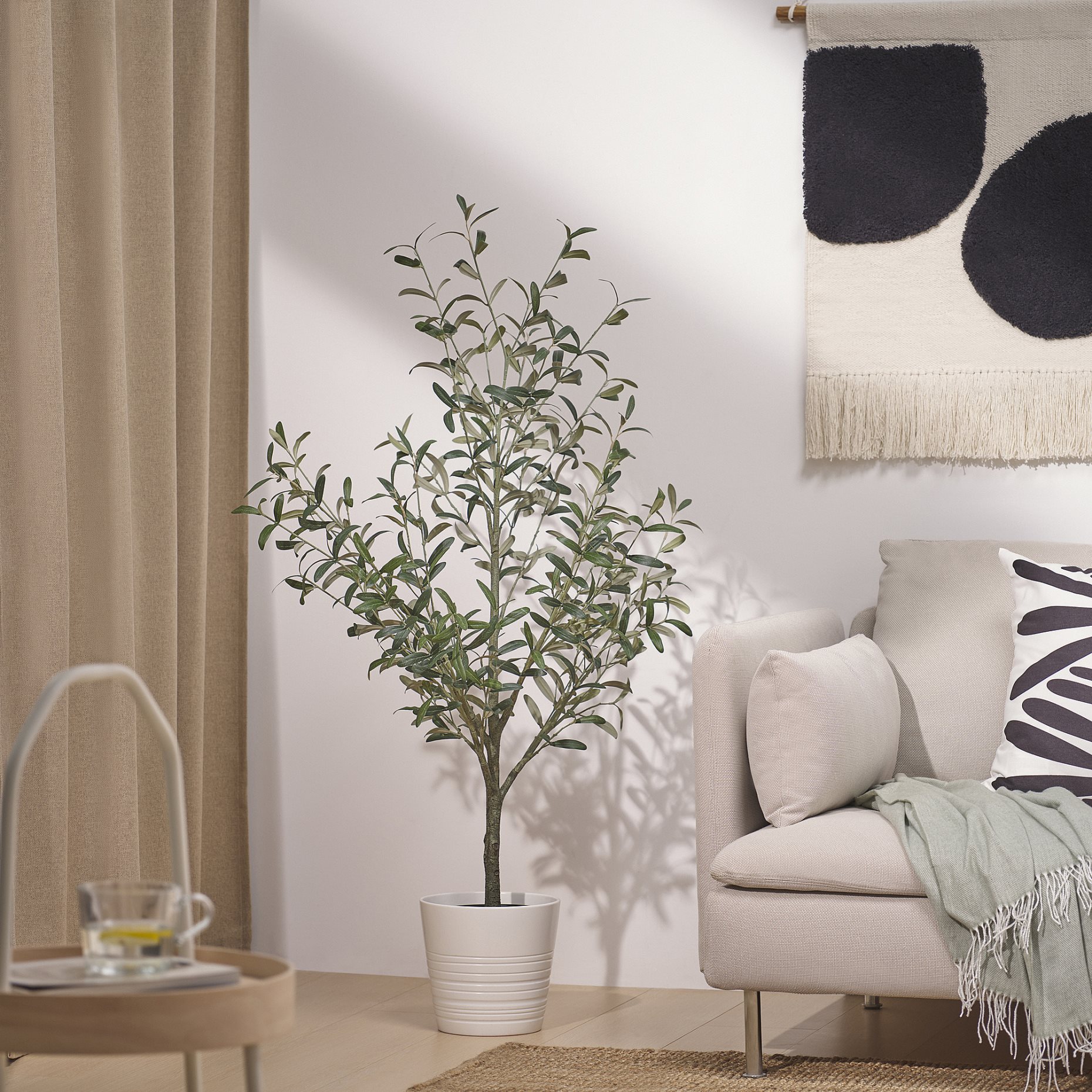 FEJKA, artificial potted plant in/outdoor/Olive tree, 19 cm, 405.968.85
