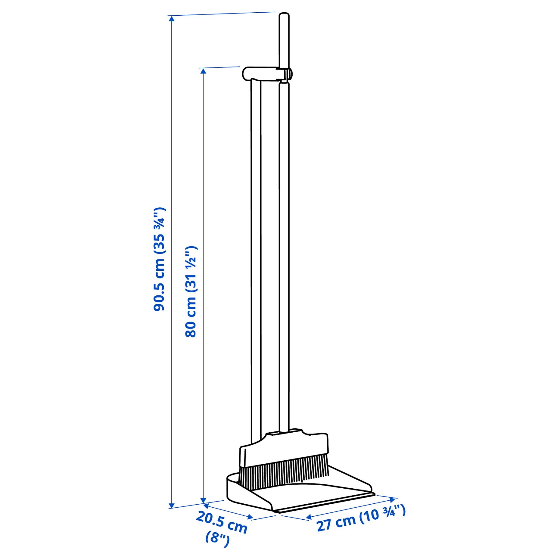 VINDSIKT, φαράσι/σκούπα, 406.080.63