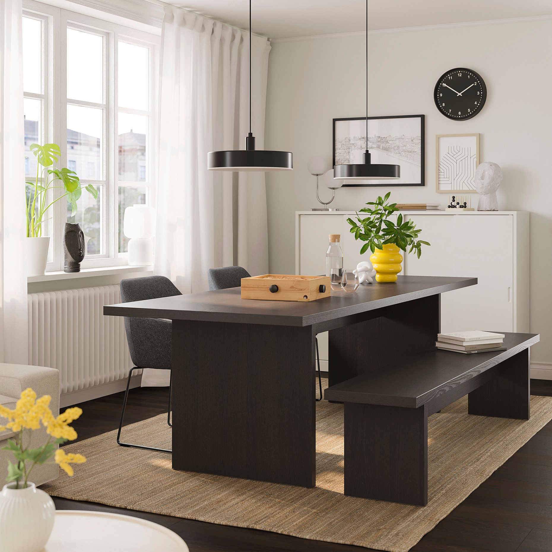 BERGSHYTTAN, table, 240x93 cm, 406.082.42