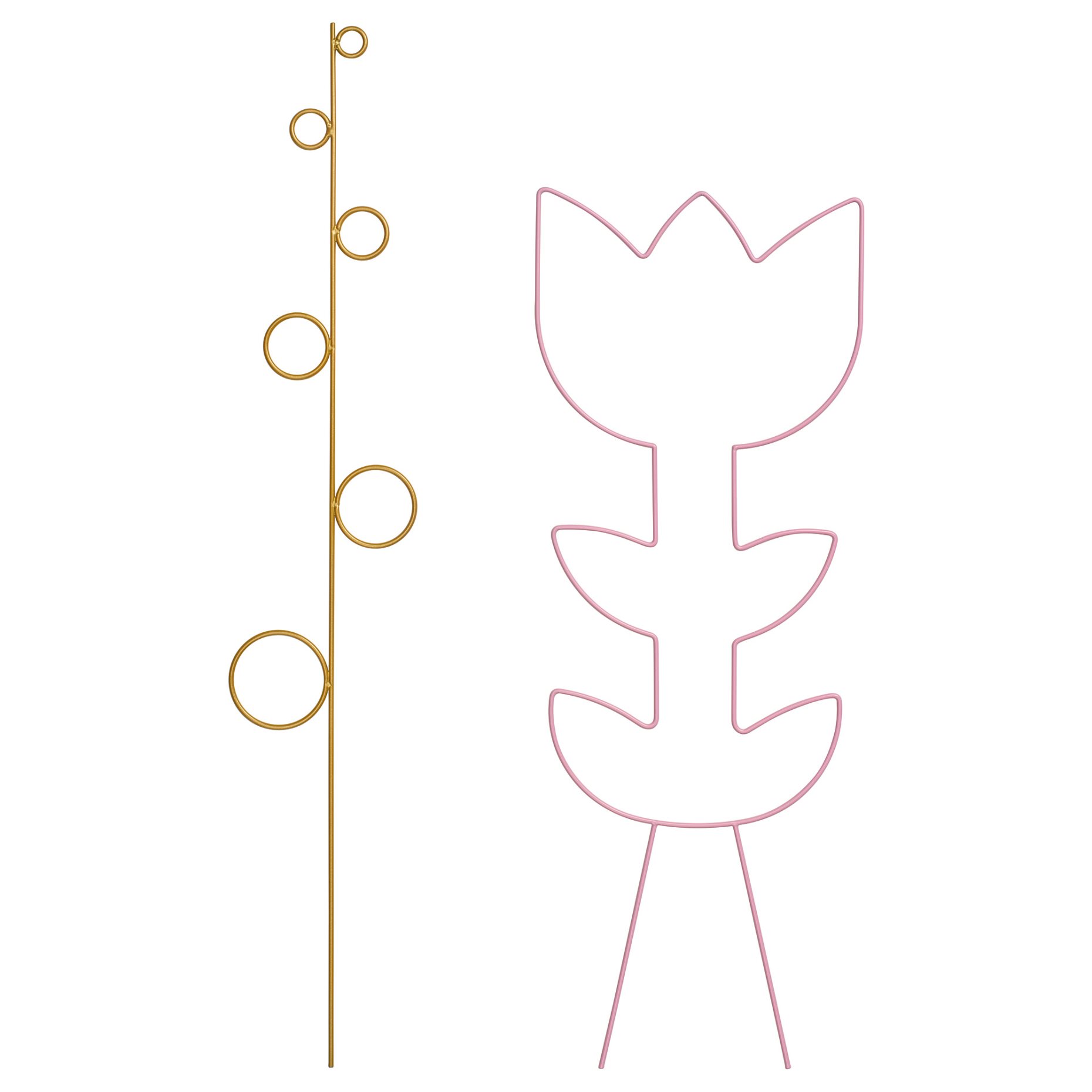 DOFTRIPS, plant support set of 2 in/outdoor/mixed shapes, 406.123.62