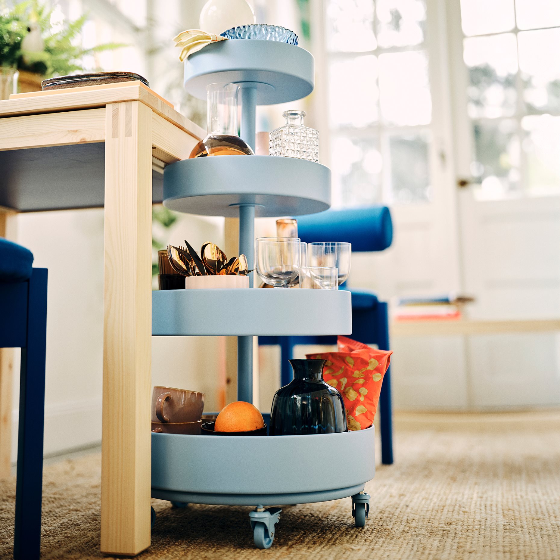 IKEA PS 2026, trolley, 89x48 cm, 406.210.74