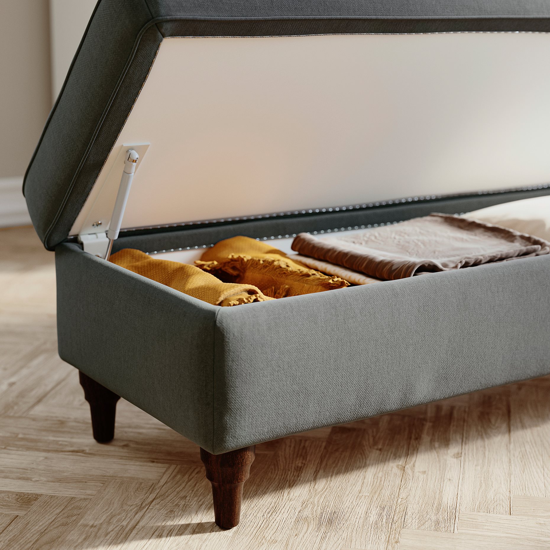 ESSEBODA, bench with storage, 494.434.02