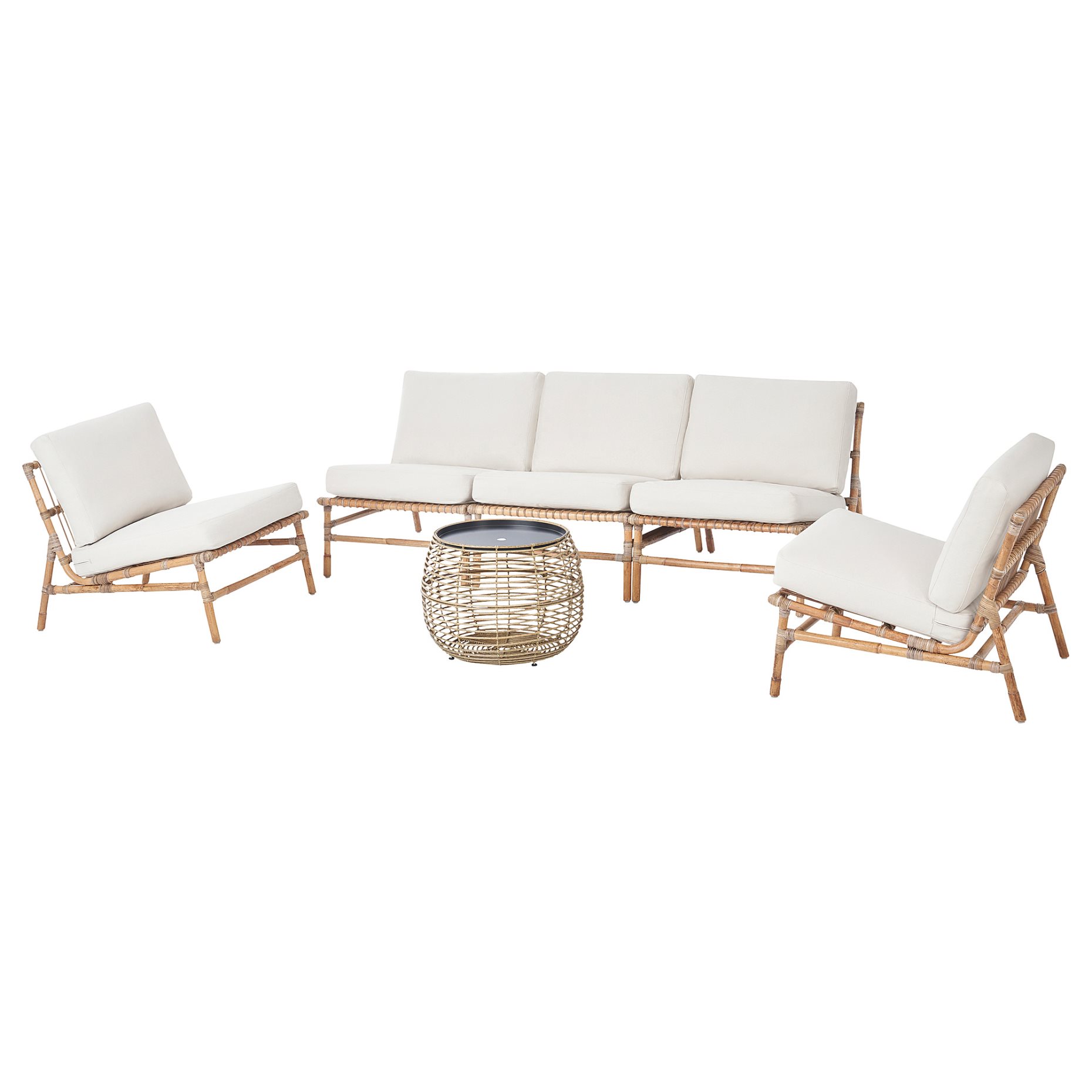 TVARÖ/FÅLSKÄR, 5-seat conversation set, outdoor, 495.857.07