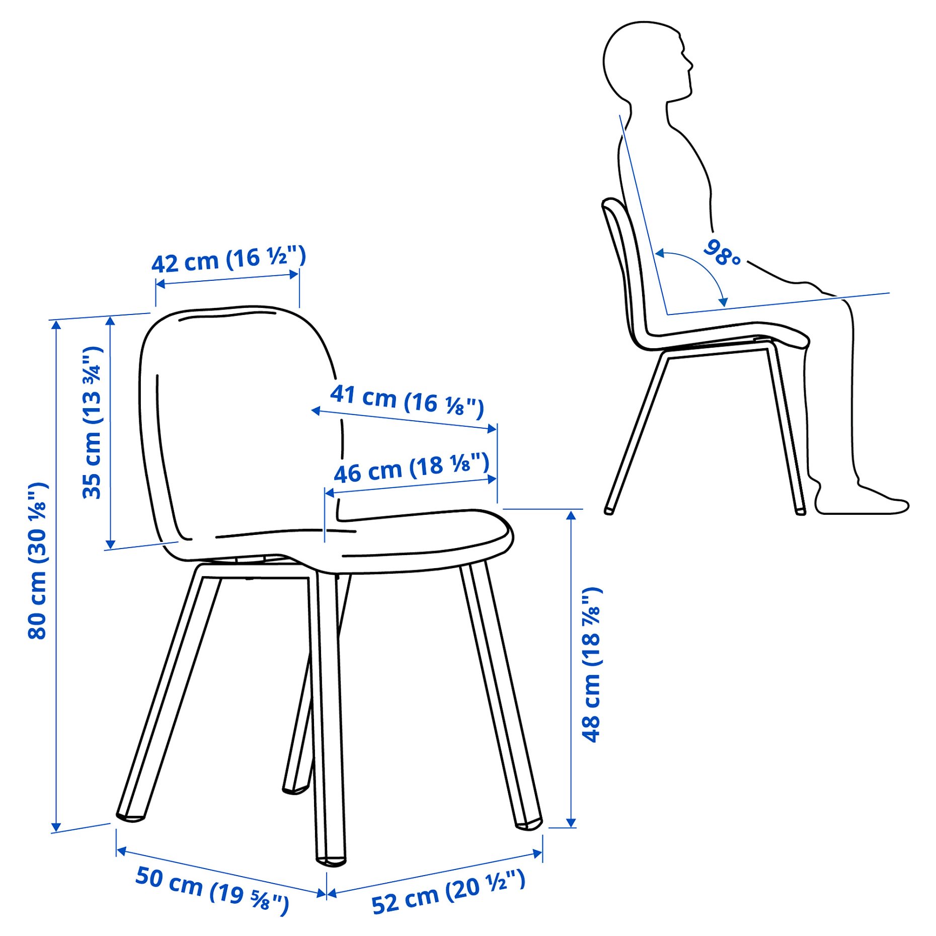 SKÅLSTA, καρέκλα, 496.084.26
