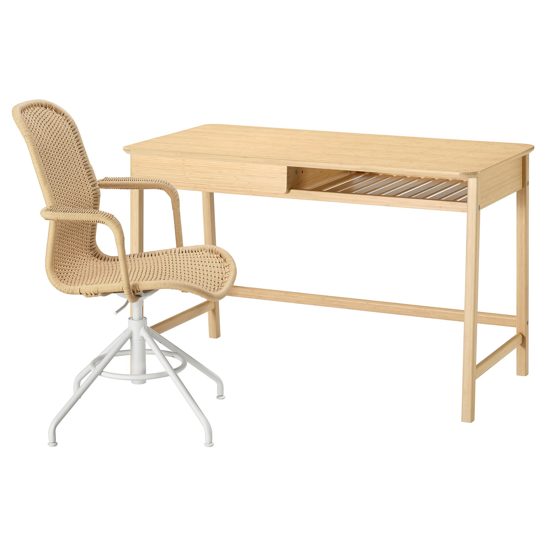BETESHÄST/STIG, desk and chair, 496.211.59