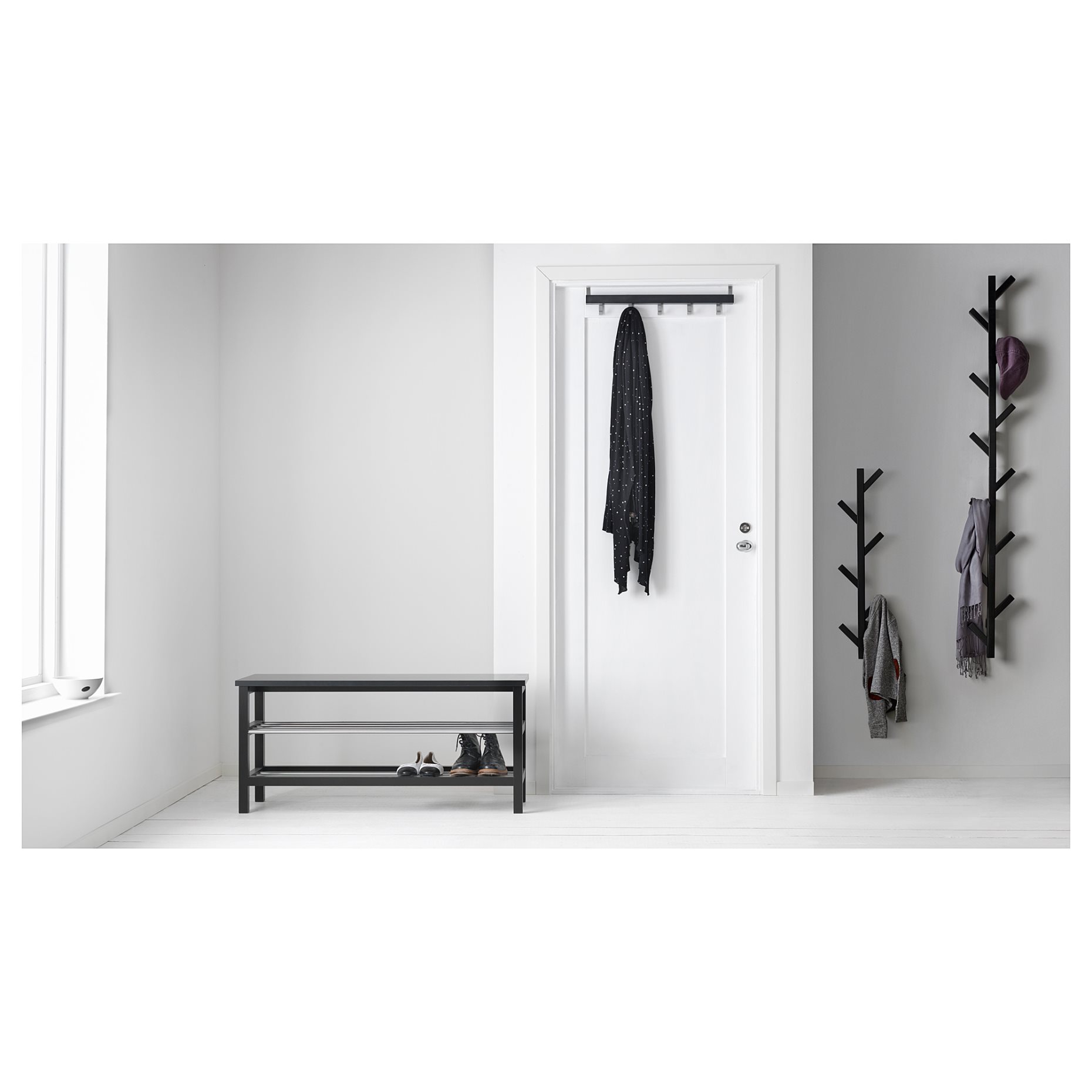 TJUSIG, bench with shoe storage, 501.527.03